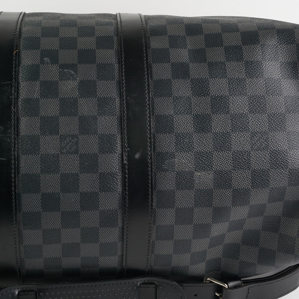 ITEM 24 - Louis Vuitton Keepall Bandouliere 45 Damier Graphite