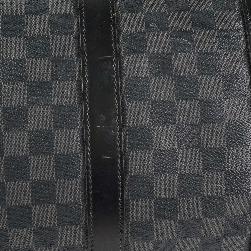 ITEM 24 - Louis Vuitton Keepall Bandouliere 45 Damier Graphite
