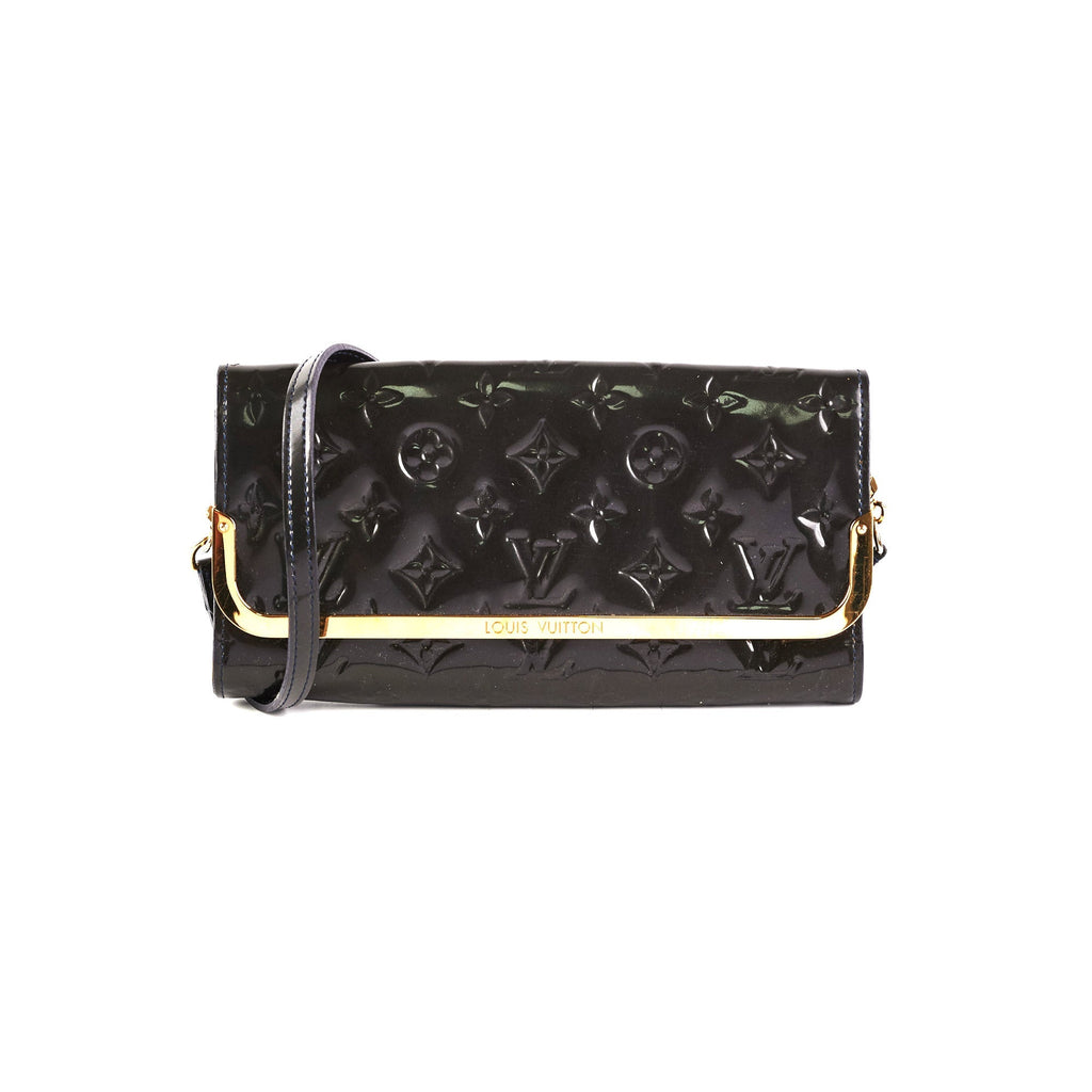 Louis Vuitton Vernis Cluch Bag Black
