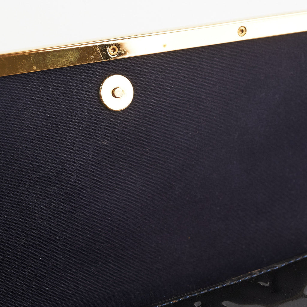 Louis Vuitton Vernis Cluch Bag Black