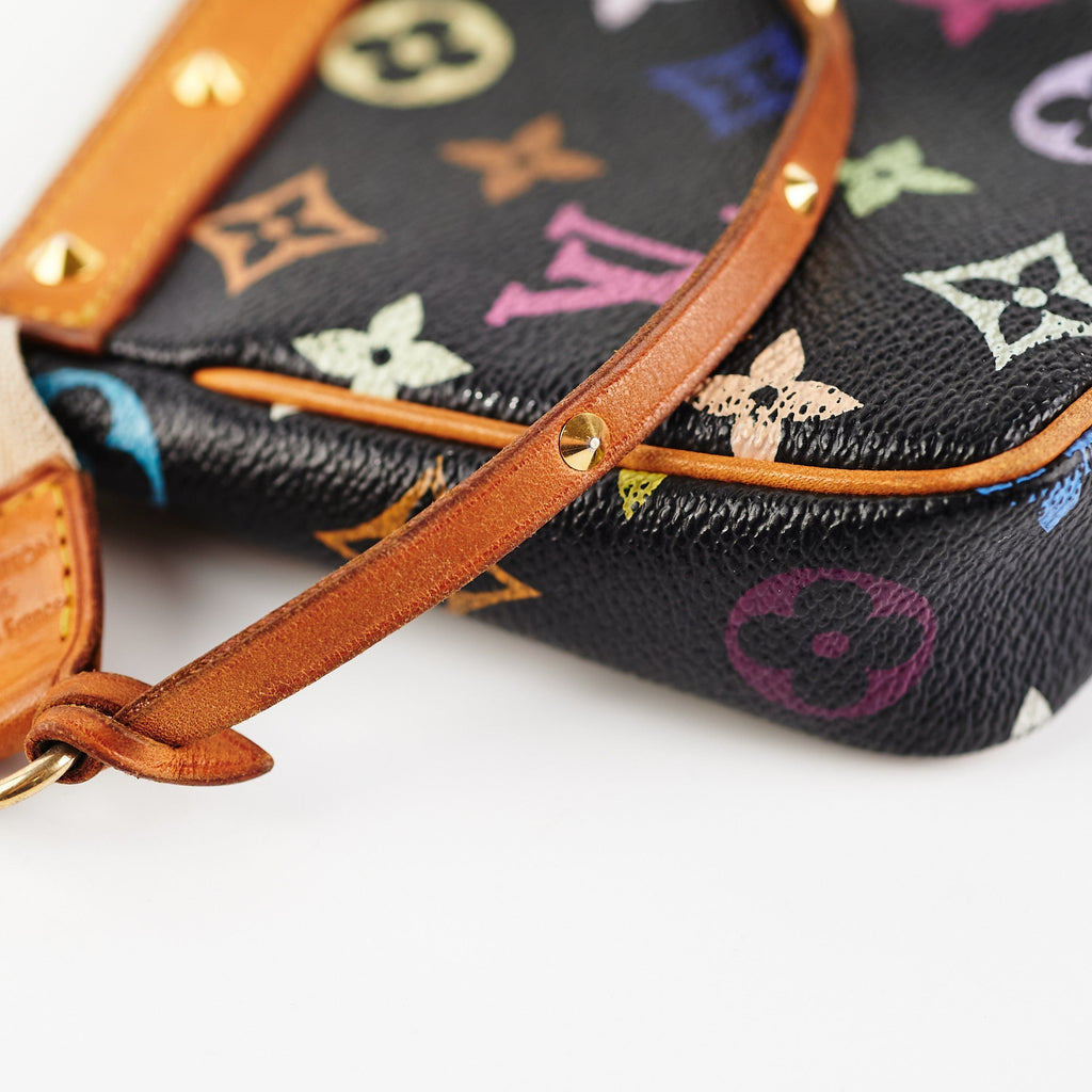 Louis Vuitton Pochette Accessoire Multicolor Black Monogram