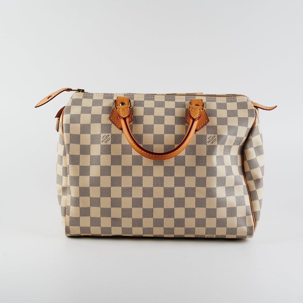 Louis Vuitton Speedy 30 Damier Azure