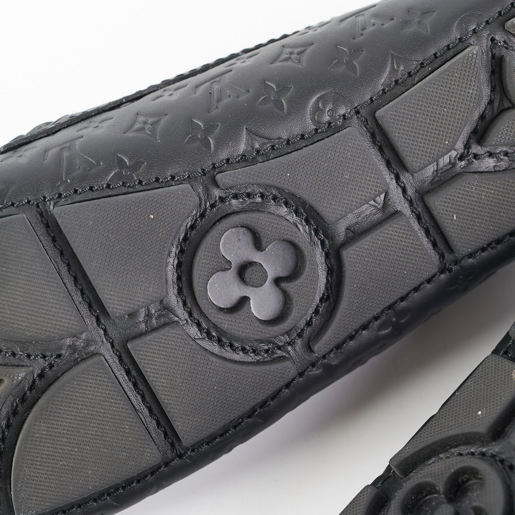 Louis Vuitton Gloria Flat Loafers Black (Size 38)