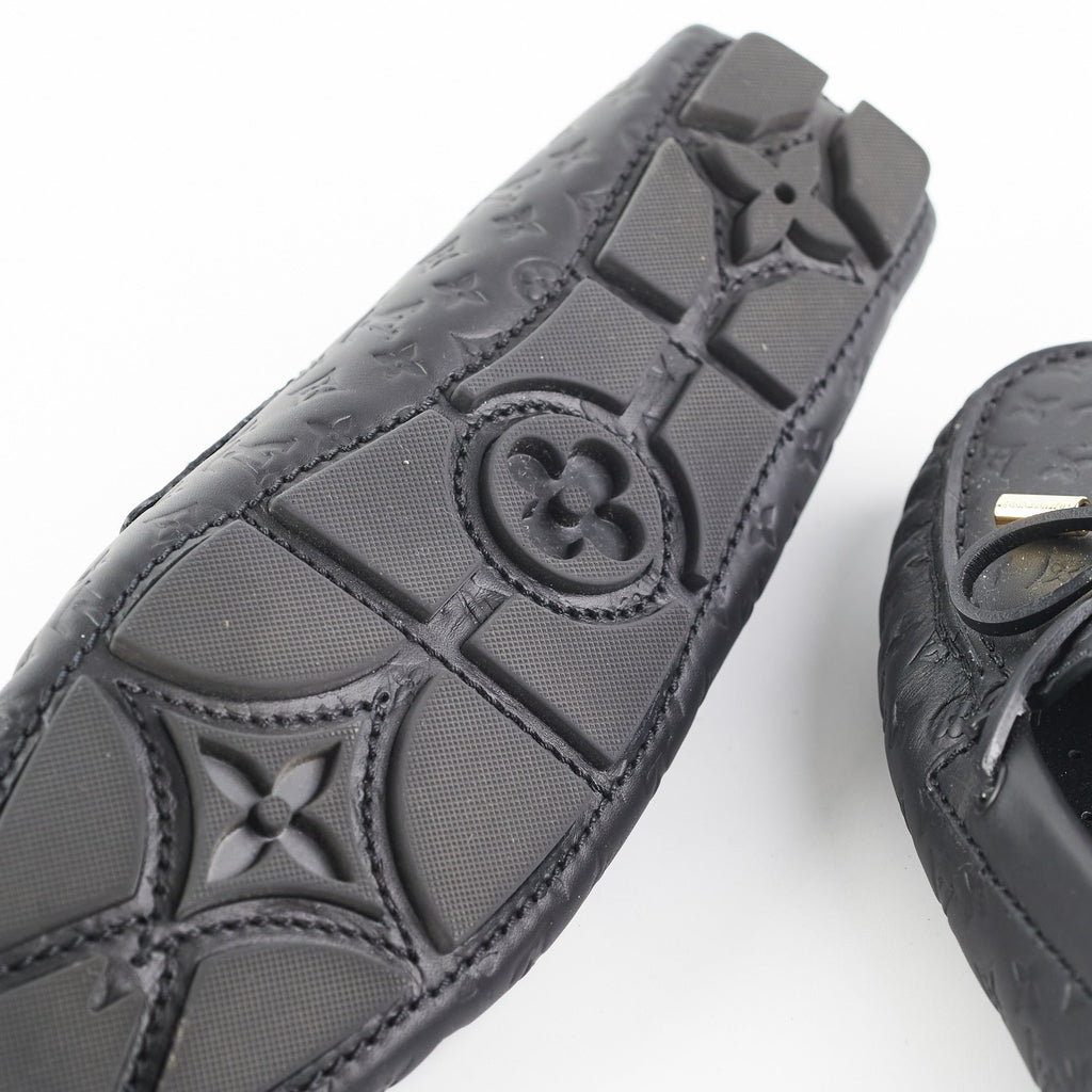 Louis Vuitton Gloria Flat Loafers Black (Size 38)