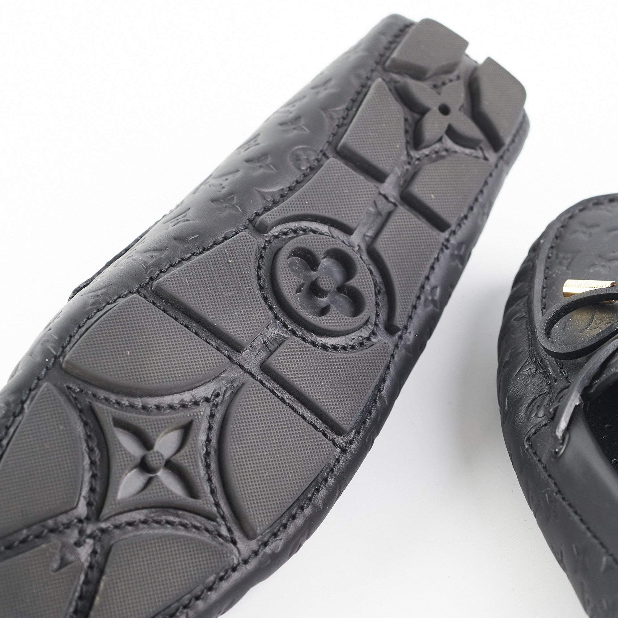 Louis Vuitton Gloria Flat Loafers Black (Size 38)