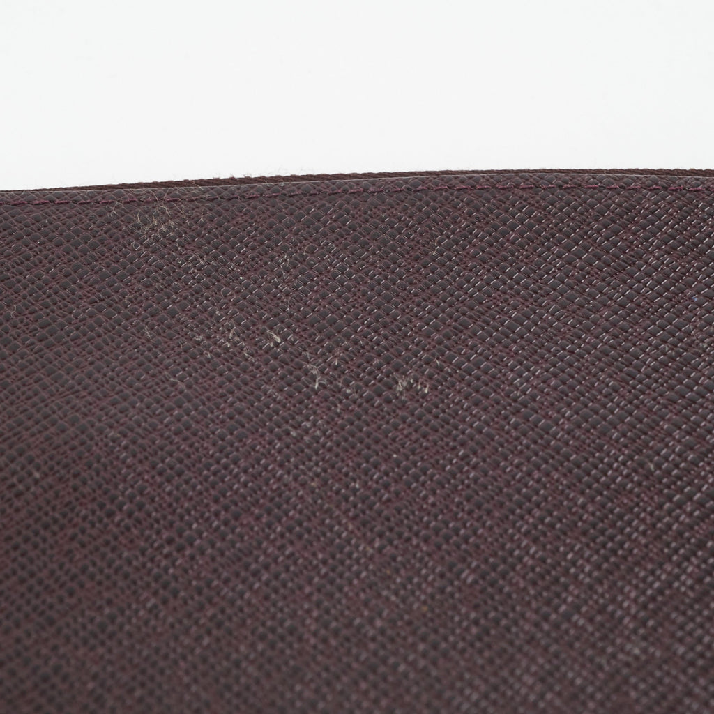 Louis Vuitton Epi Pouch Dark Purple/Brown