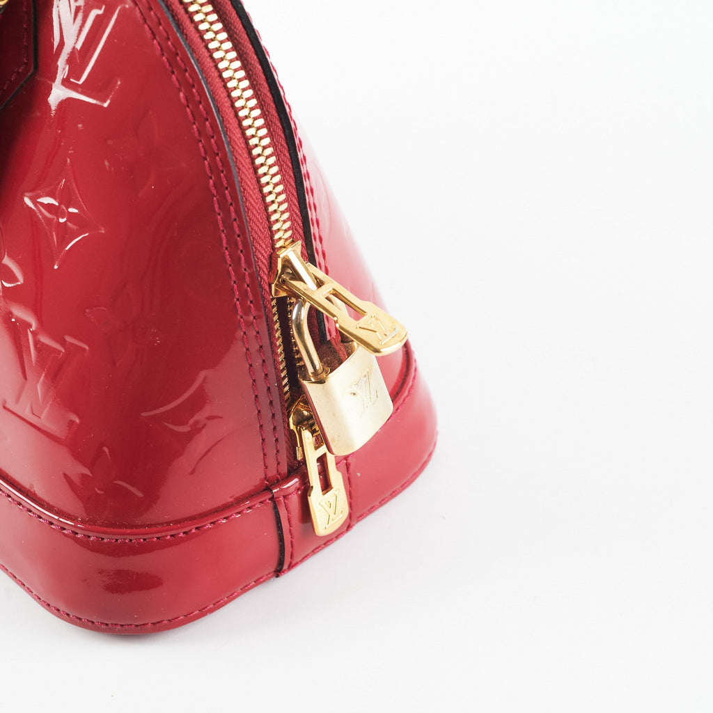 Louis Vuitton Vernis Alma BB Fuchsia