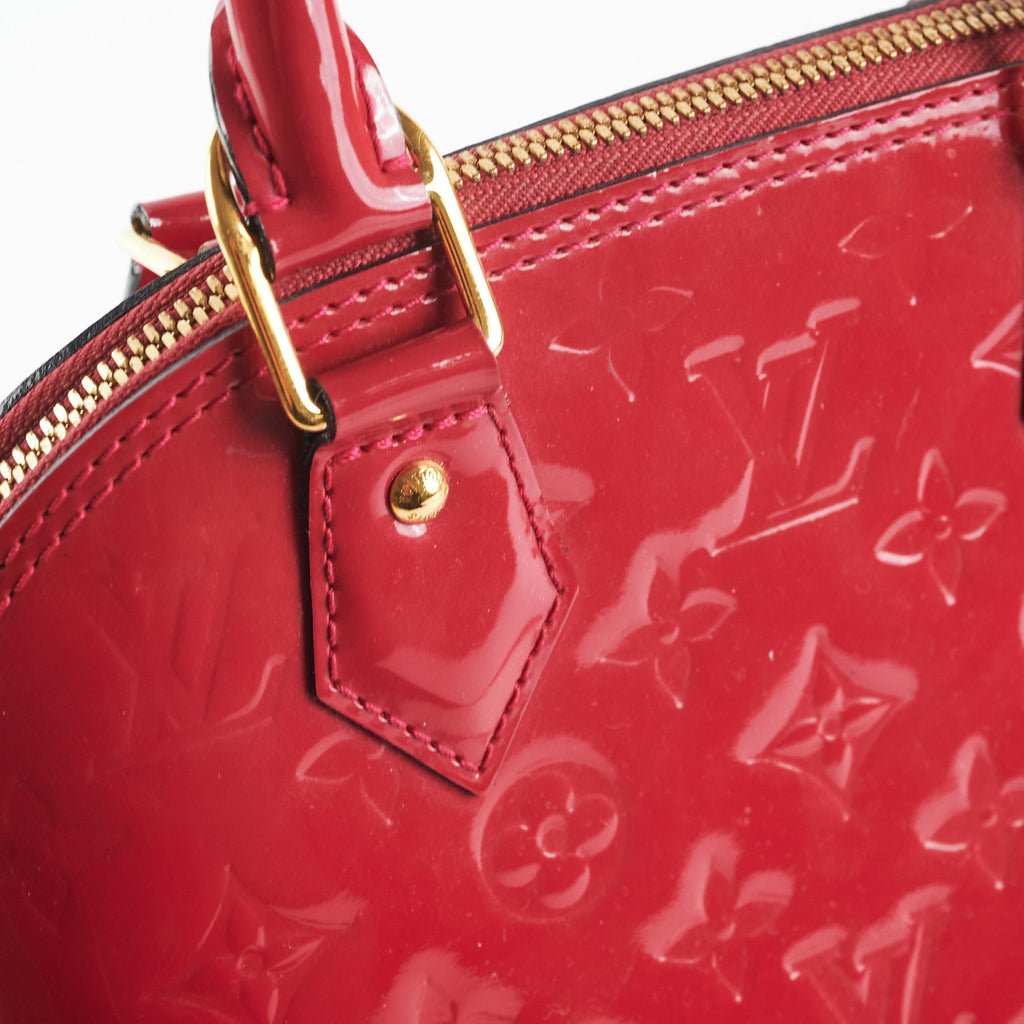 Louis Vuitton Vernis Alma BB Fuchsia