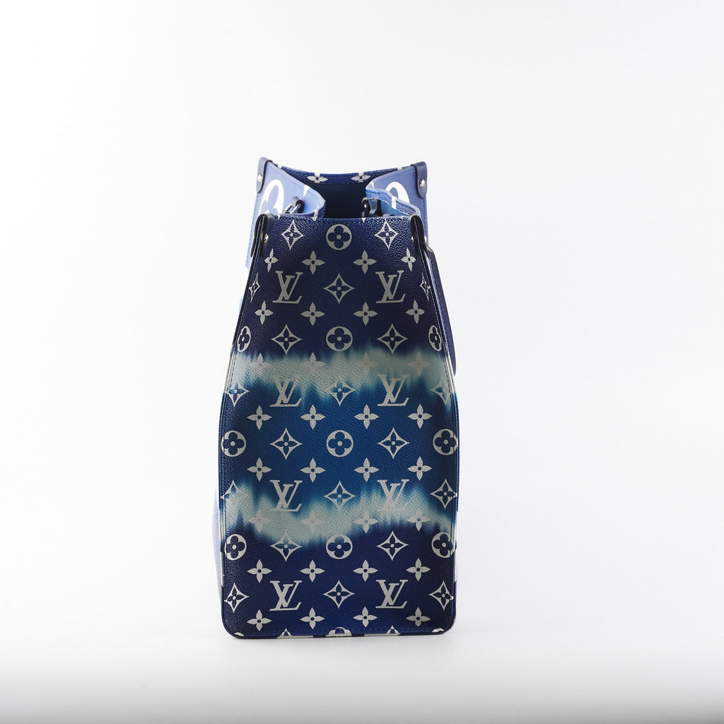 Louis Vuitton On The Go GM Escale Giant Blue Monogram