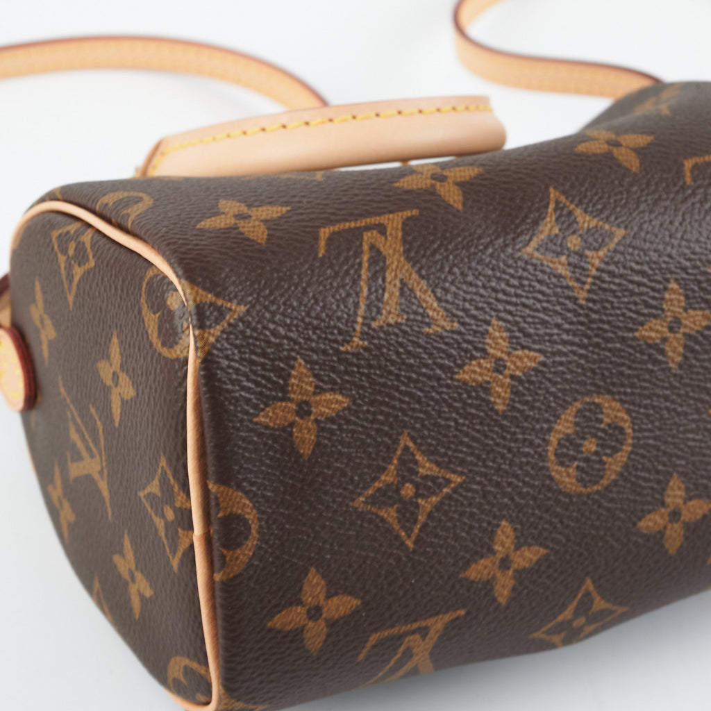 Louis Vuitton Nano Speedy Monogram (Older style)