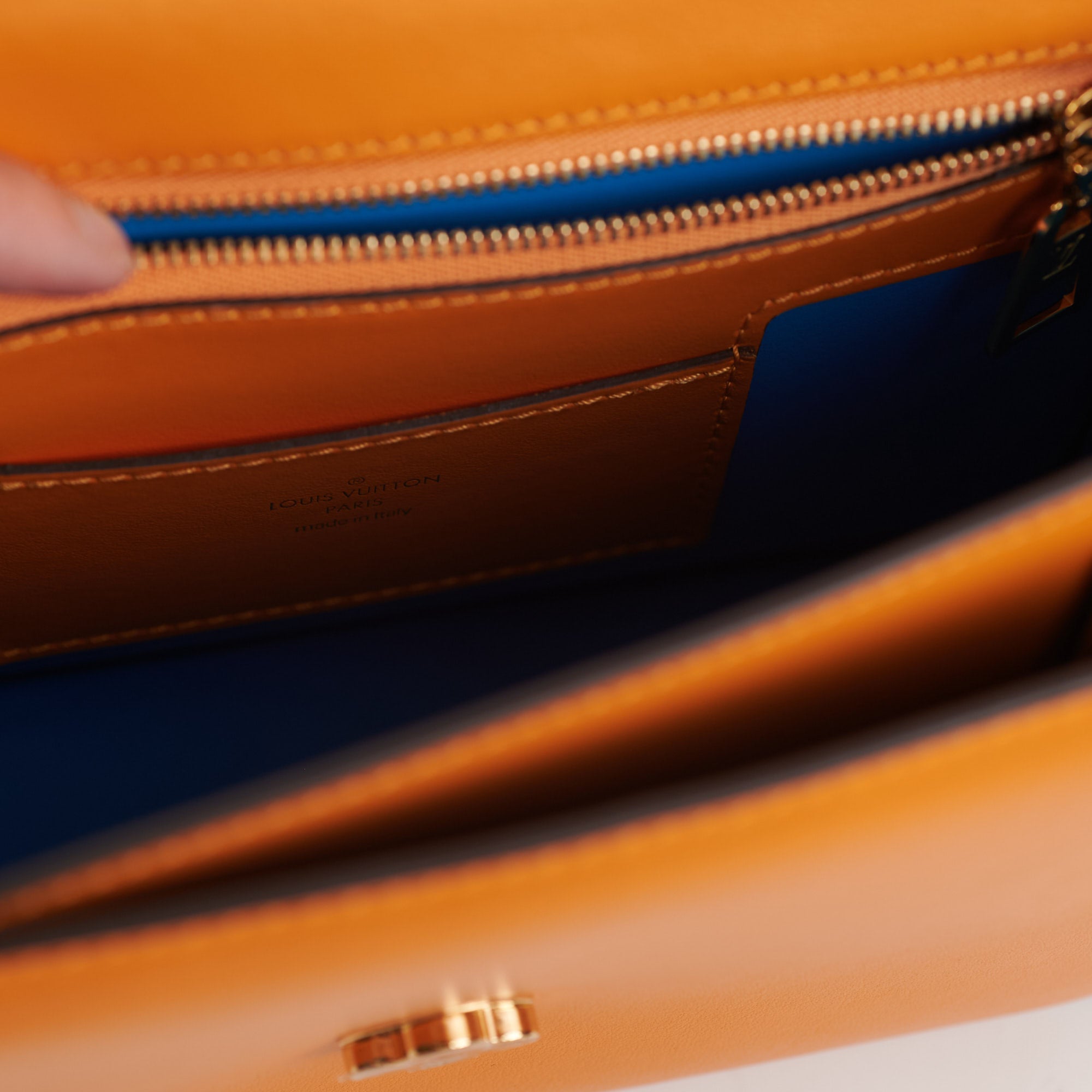 ITEM 33 - Louis Vuitton MM Pont 9 Gold Crossbody Bag