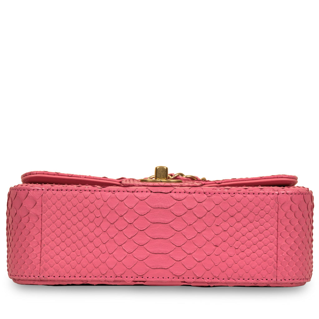 Chanel Classic Flap Bag - Mini Rectangular - Python