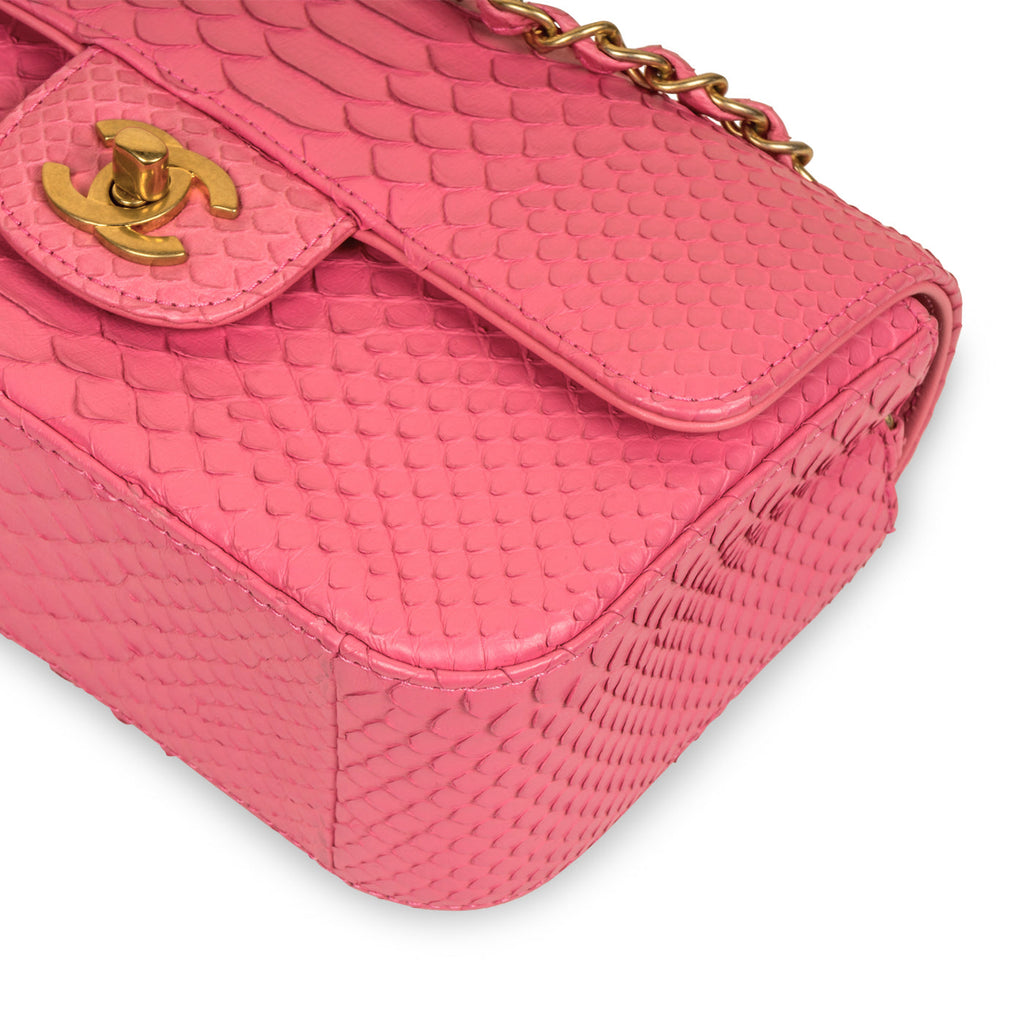 Chanel Classic Flap Bag - Mini Rectangular - Python