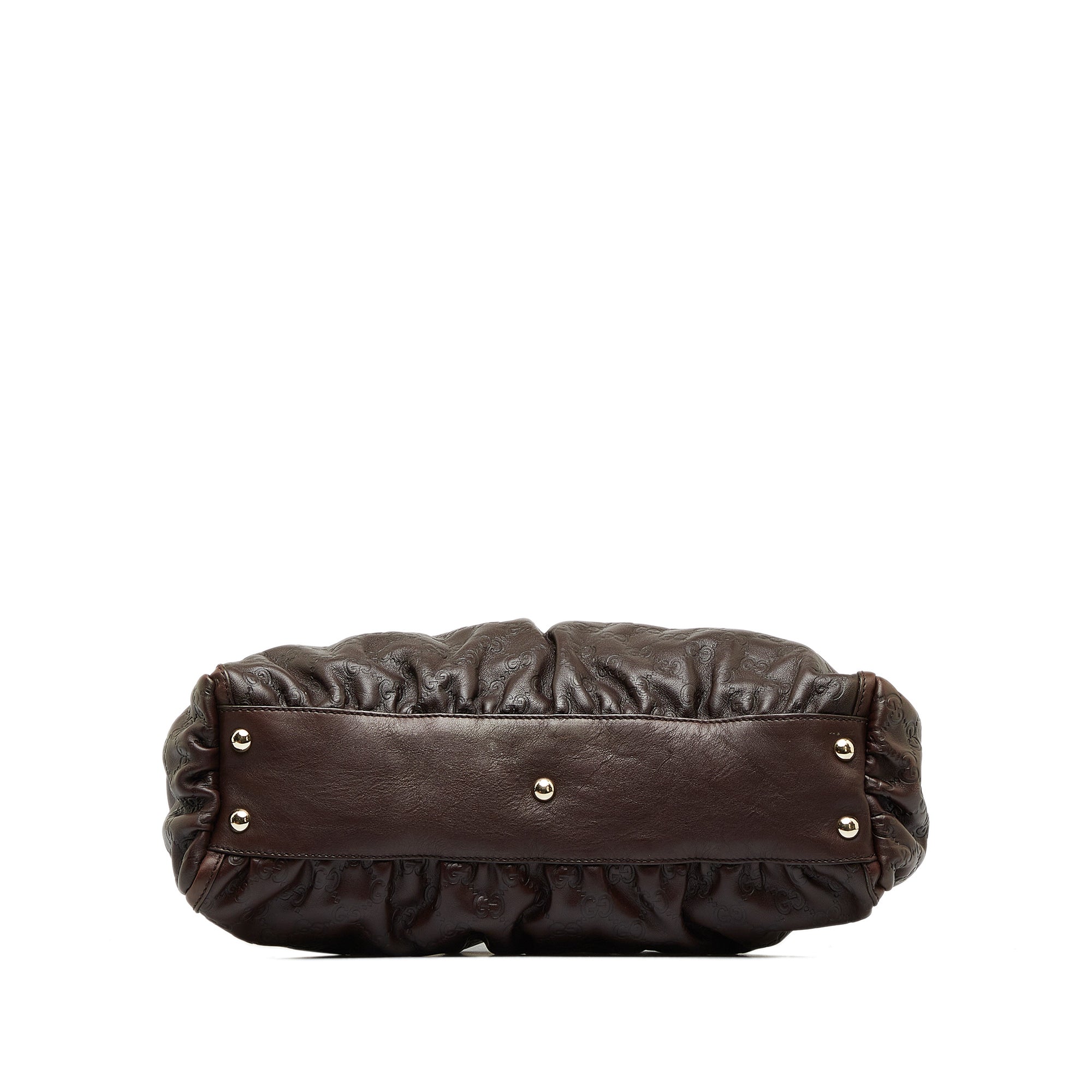 Brown Gucci Guccissima Abbey D-Ring Tote Bag
