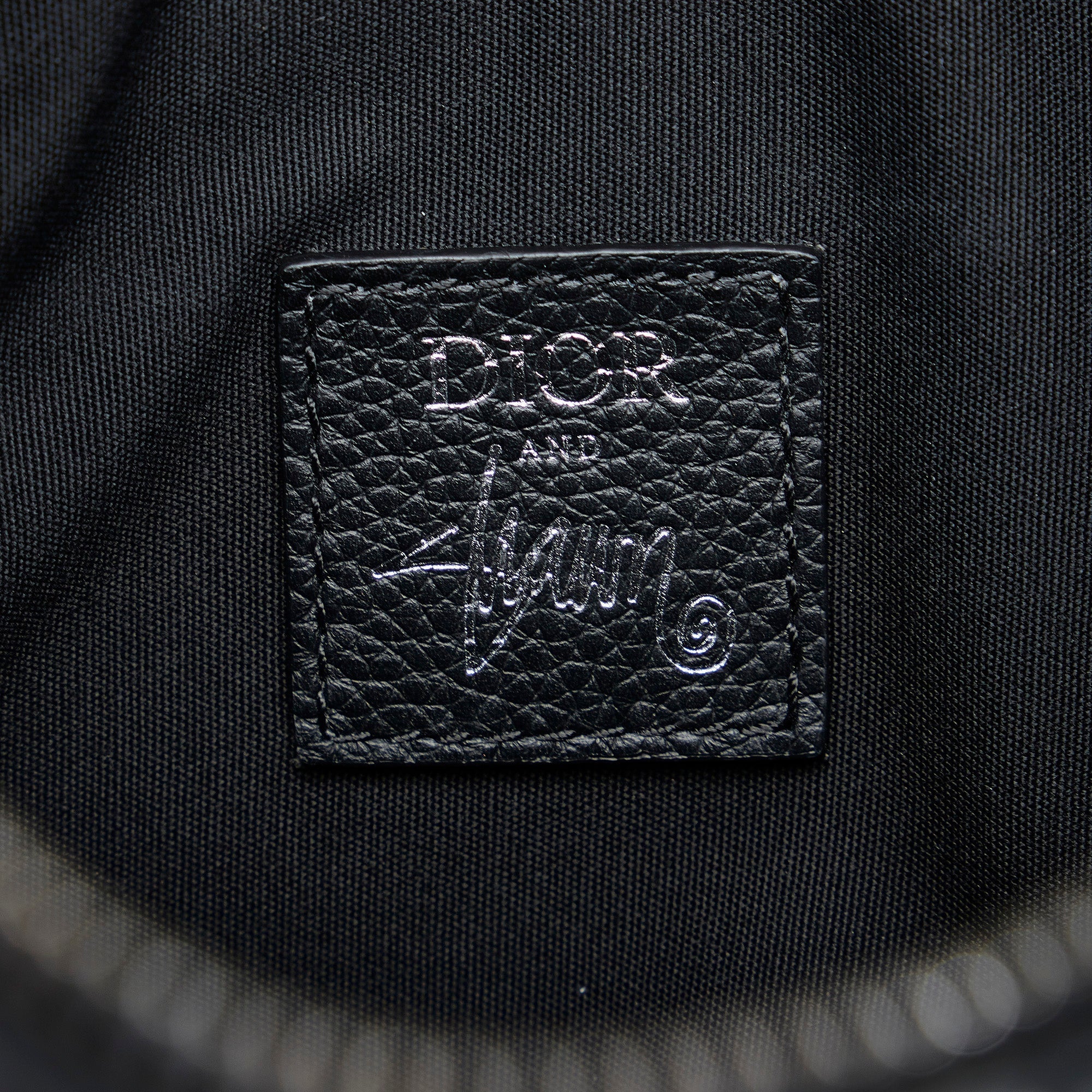 Dior X Stussy Saddle Bag Black Calfskin Limited Edition