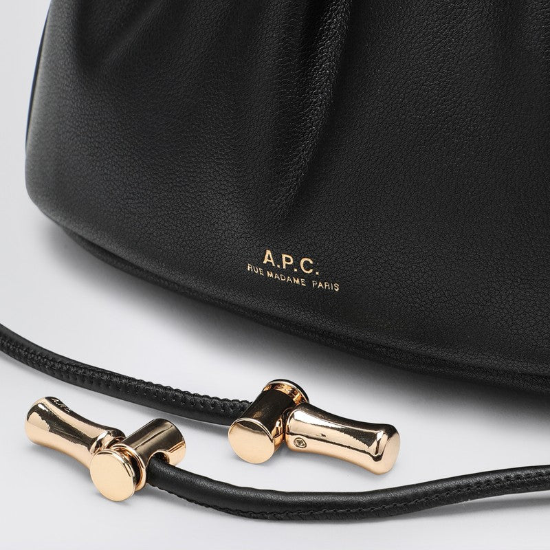 A.P.C. Mini Ninon Shoulder Bag Black Women