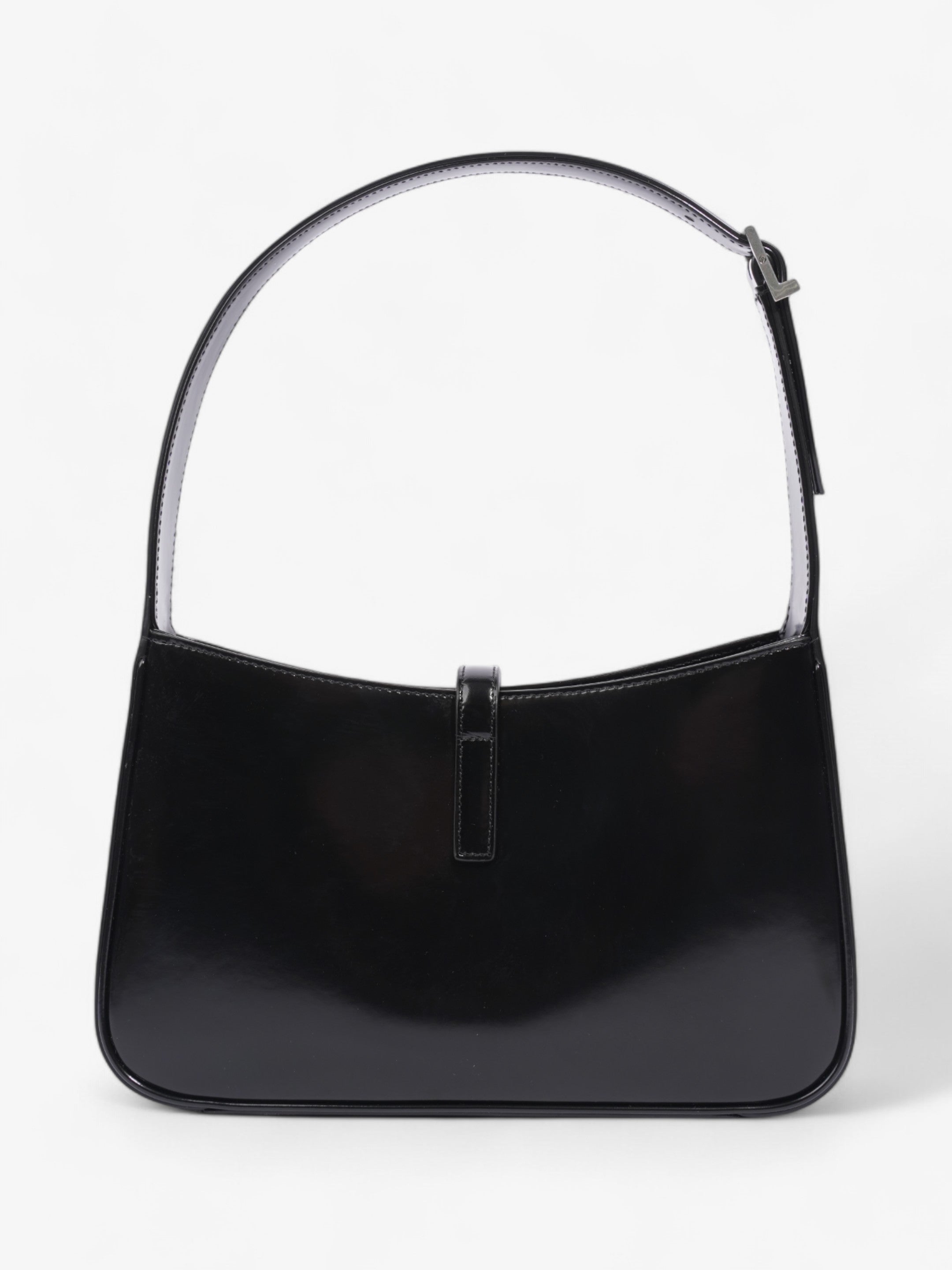 Saint Laurent Le 5 a 7 Black Patent Leather