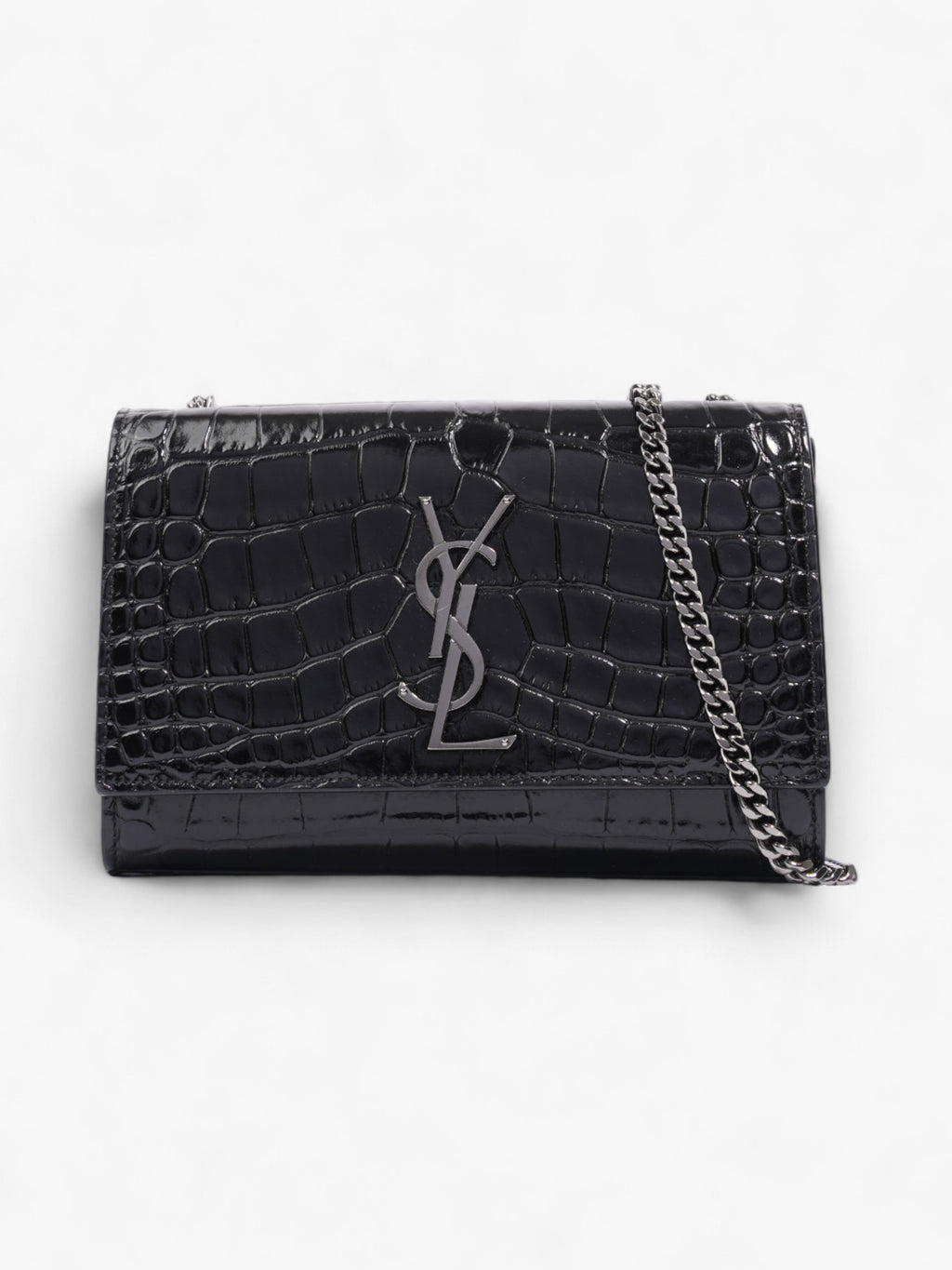 Saint Laurent Kate Black Calfskin Leather Small