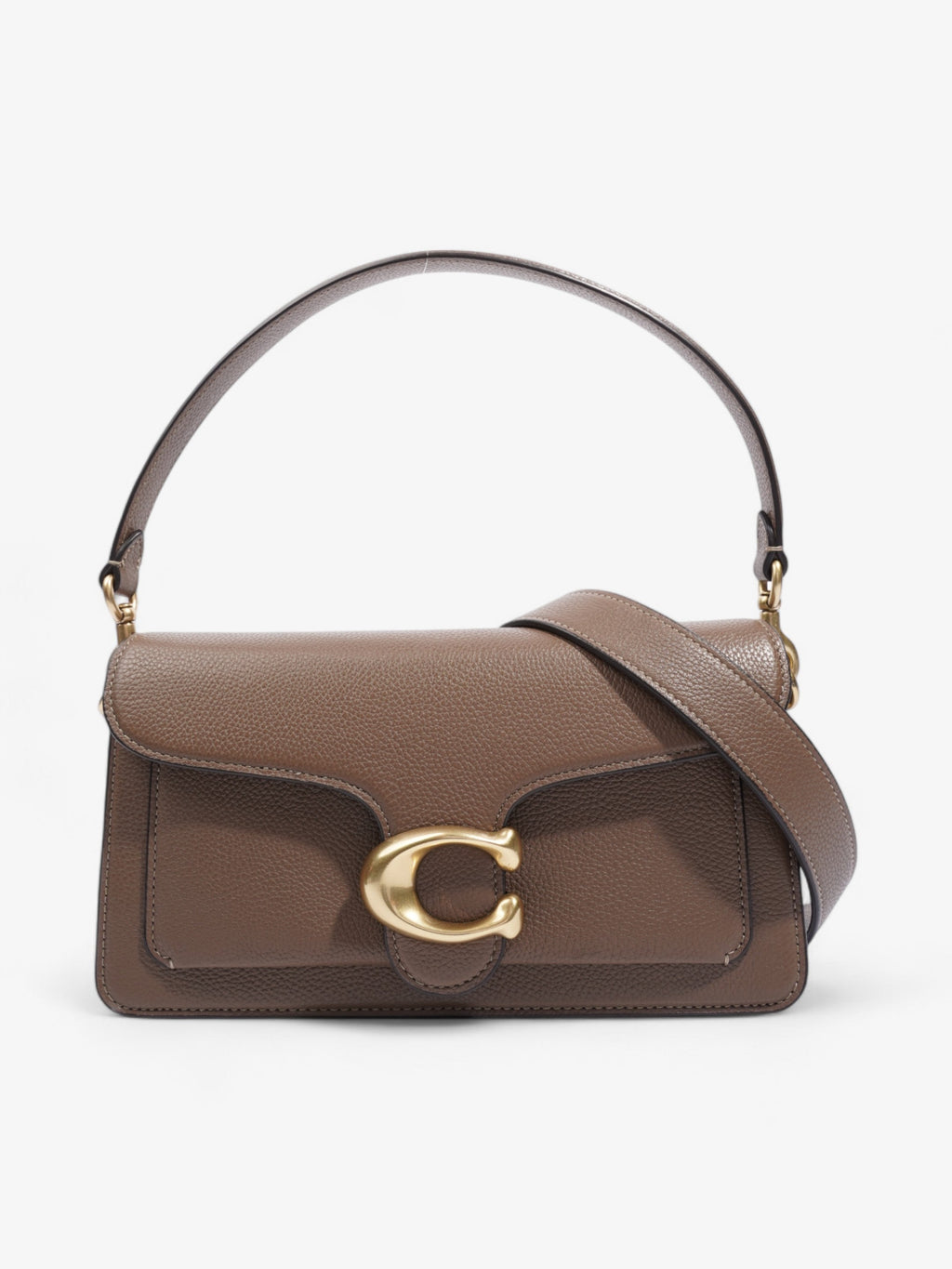 Coach Tabby Brown Grained Leather 26