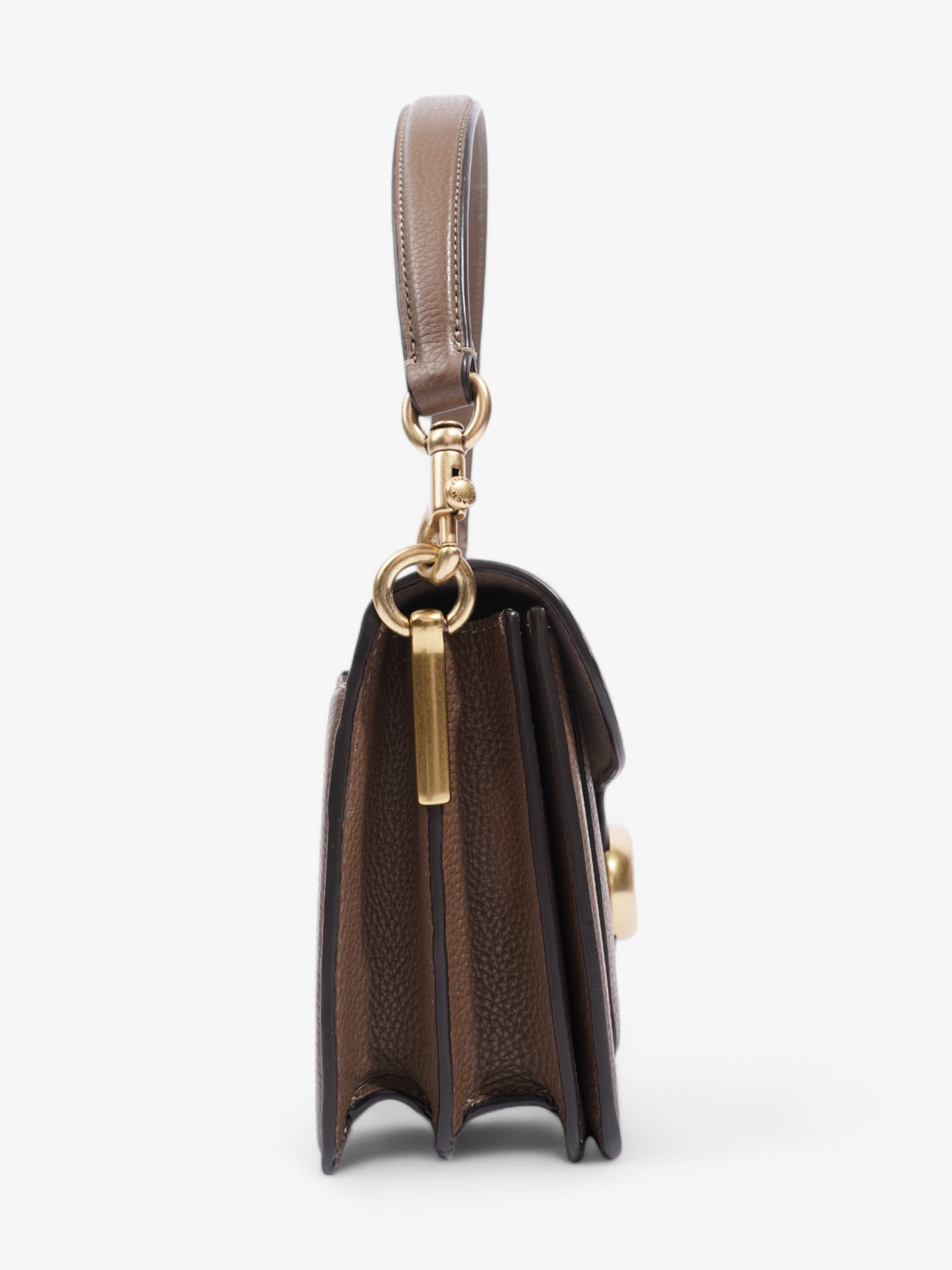Coach Tabby Brown Grained Leather 26