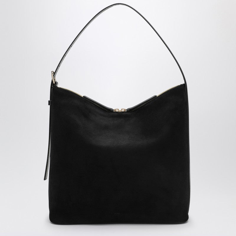A.P.C. Vera Black Medium Shoulder Bag Women