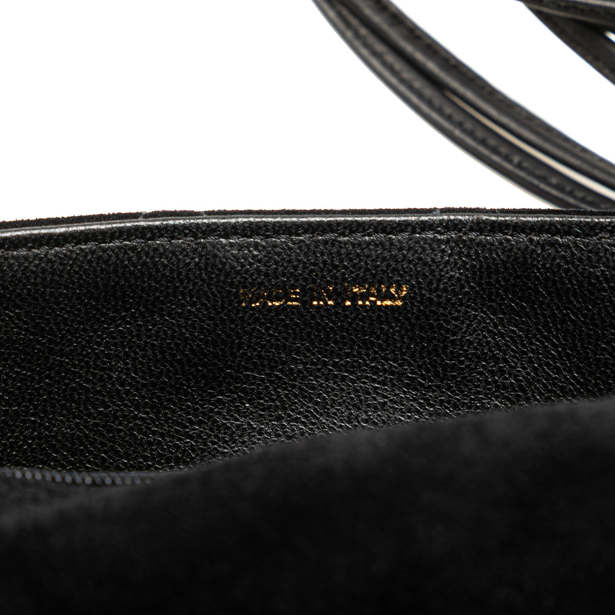 Chanel Cc Quilted Suede Shoulder Bag