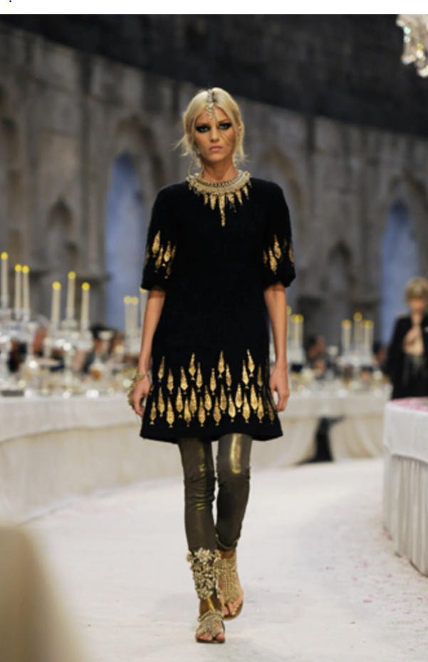 Chanel dress - L - MÃƒÆ’Ã‚Â©tiers d'Art Paris - Bombay 2011/12