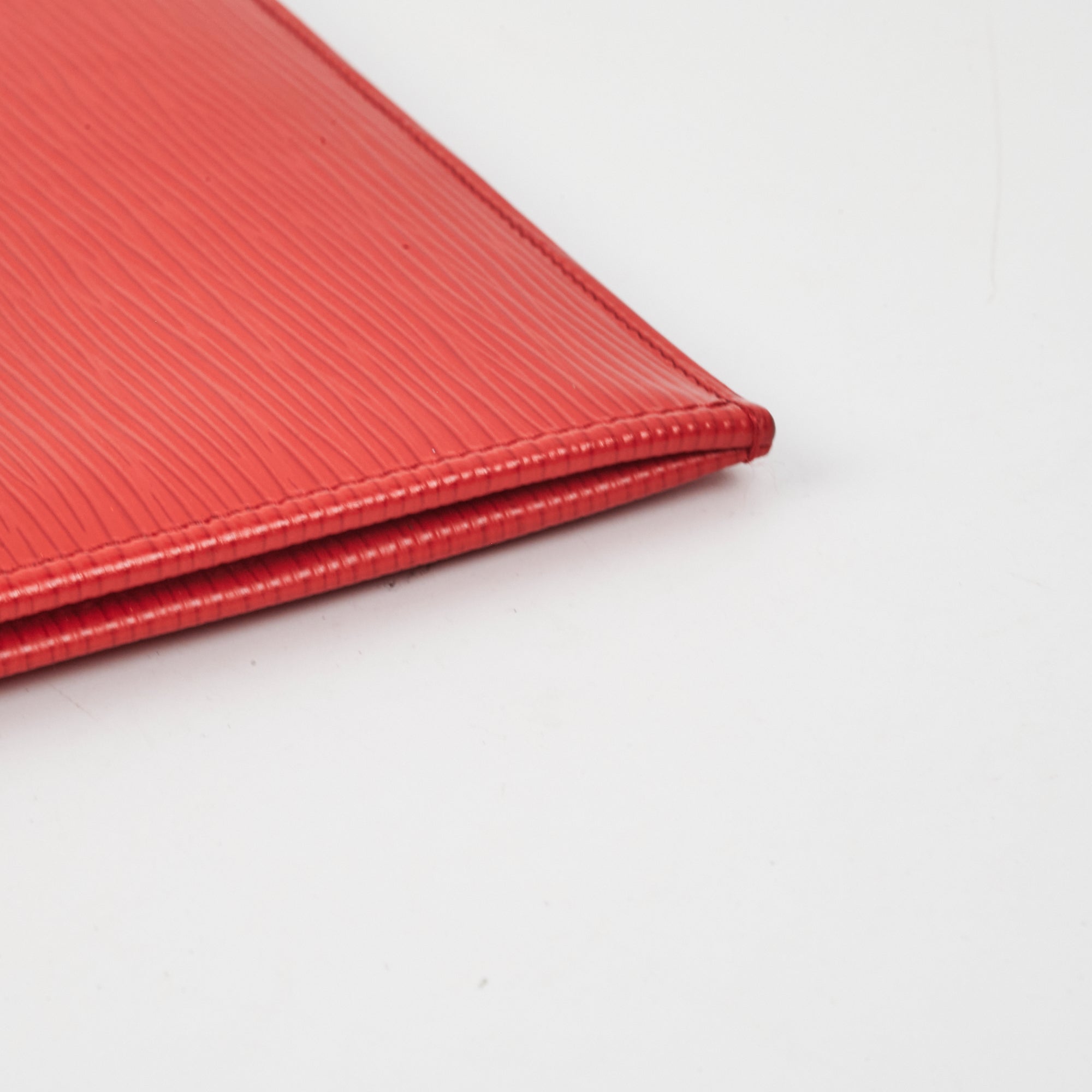Louis Vuitton X Supreme Pouch Epi Red