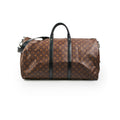 Louis Vuitton Keepall 55 Bandouli猫re Monogram Macassar