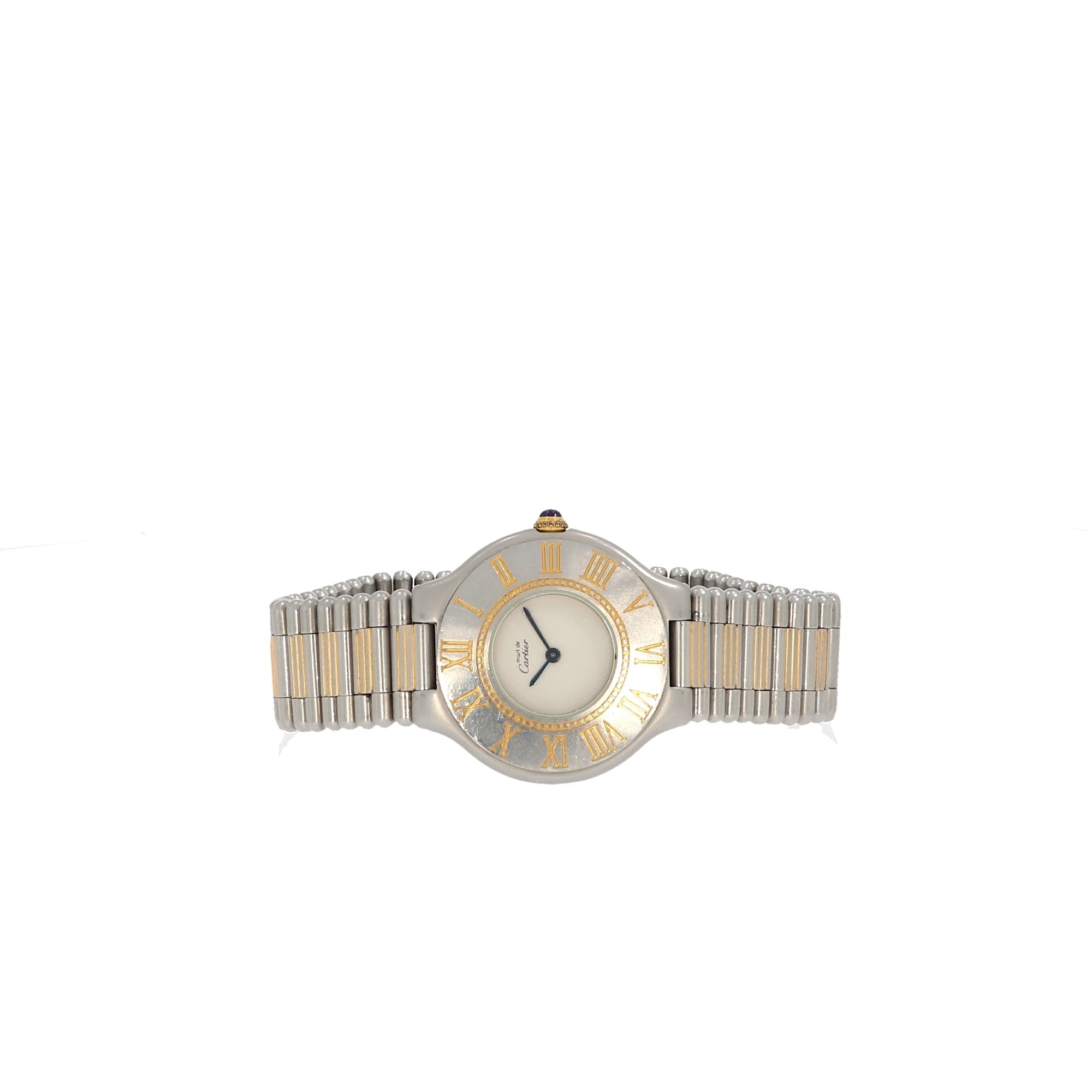 CARTIER Must de two-tone steel watch