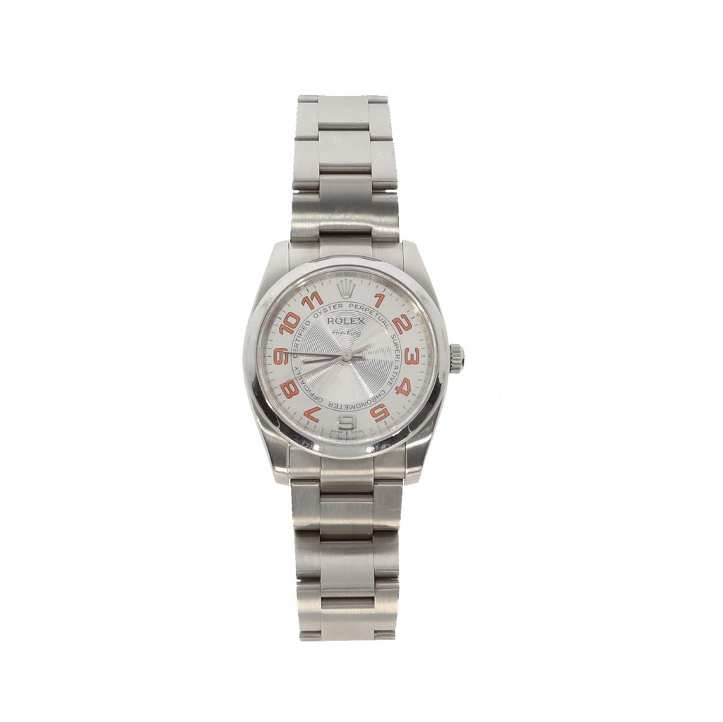 ROLEX Air King Automatic Stainless Steel Mens Watch Oyster Perpetual