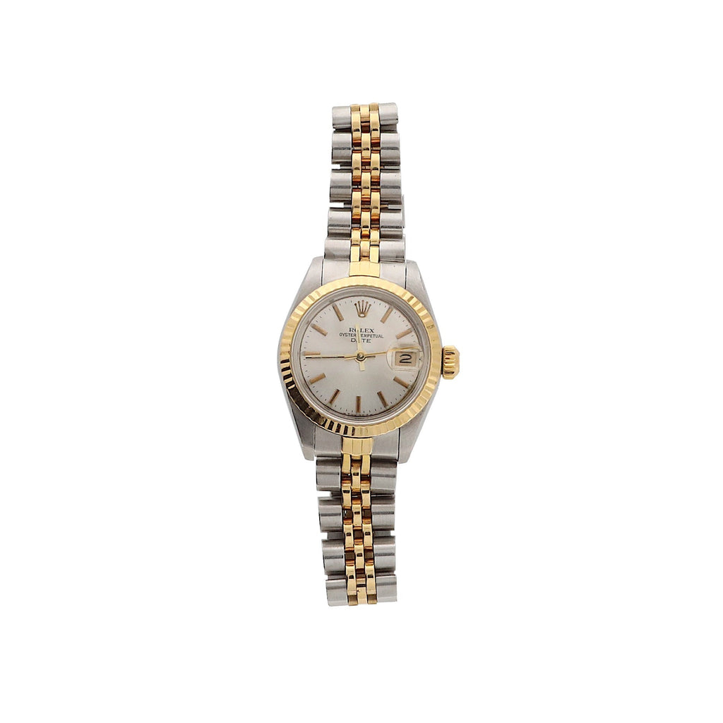 ROLEX Datejust, gold and steel wristwatch, circa 1986