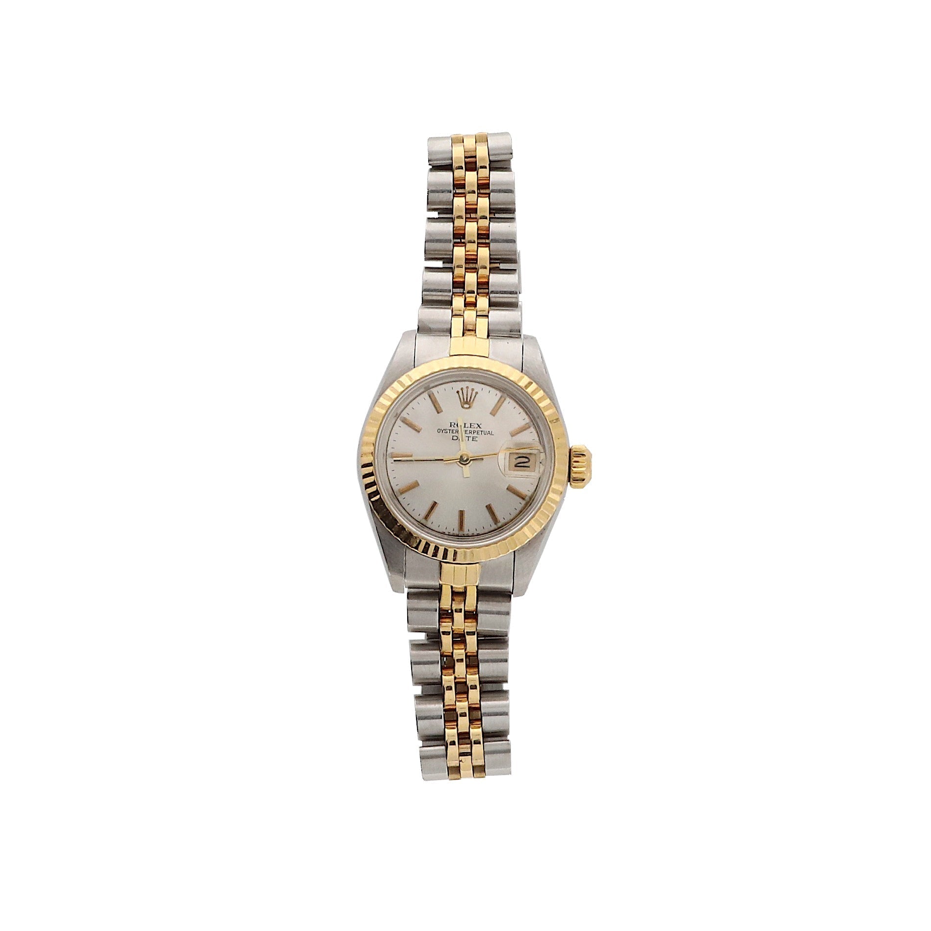 ROLEX Datejust, gold and steel wristwatch, circa 1986