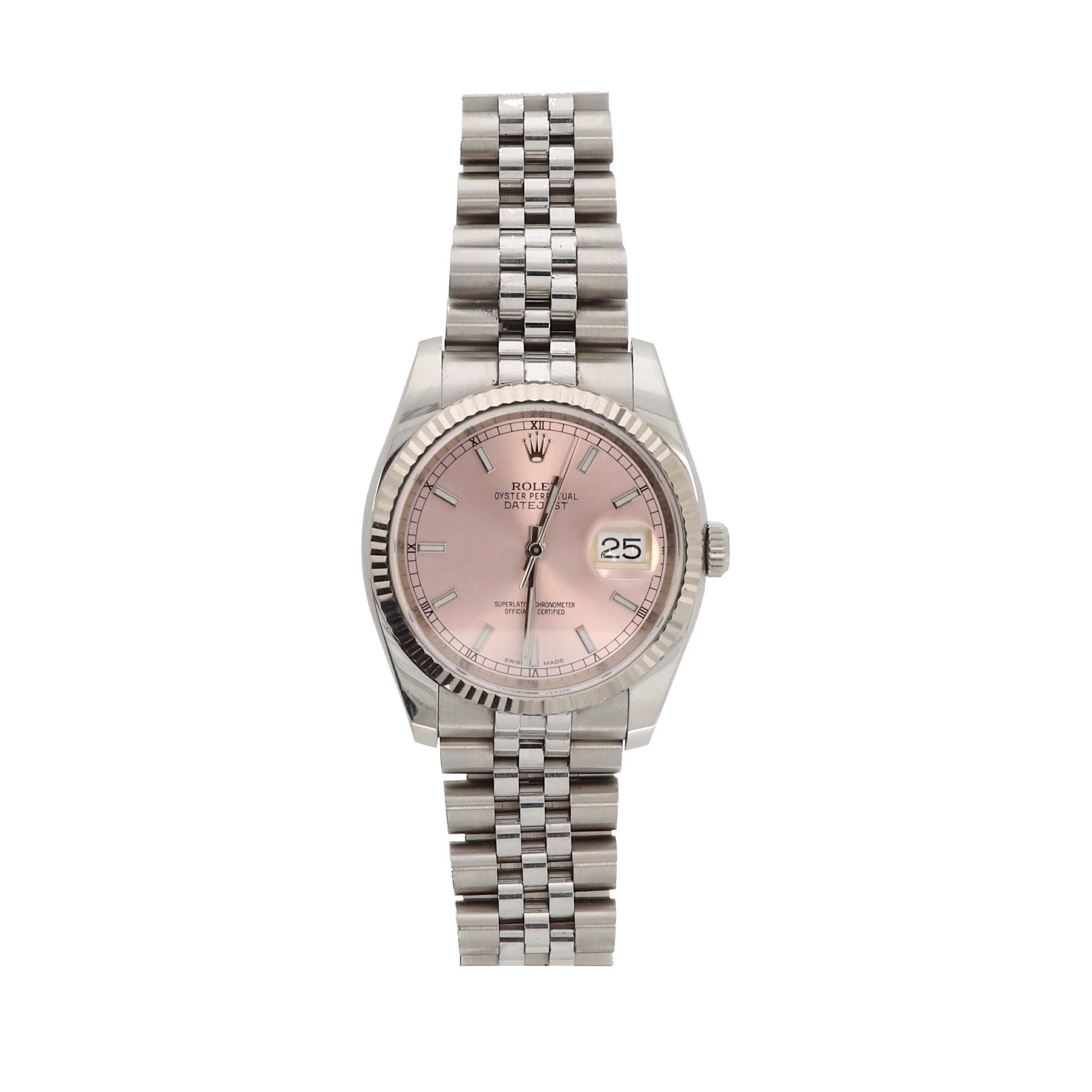 ROLEX Datejust, steel wristwatch, circa 2010