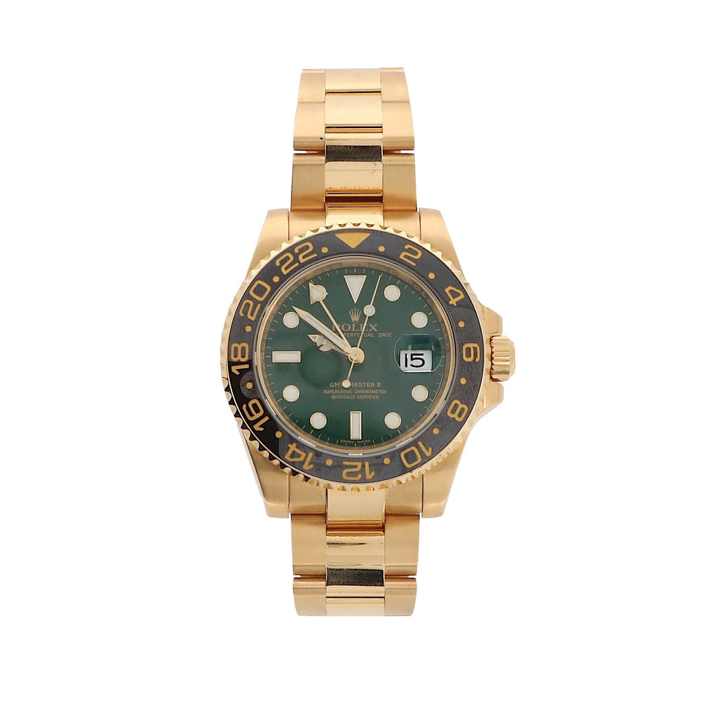 ROLEX GMT Master II [50th anniversary], 750 gold wristwatch