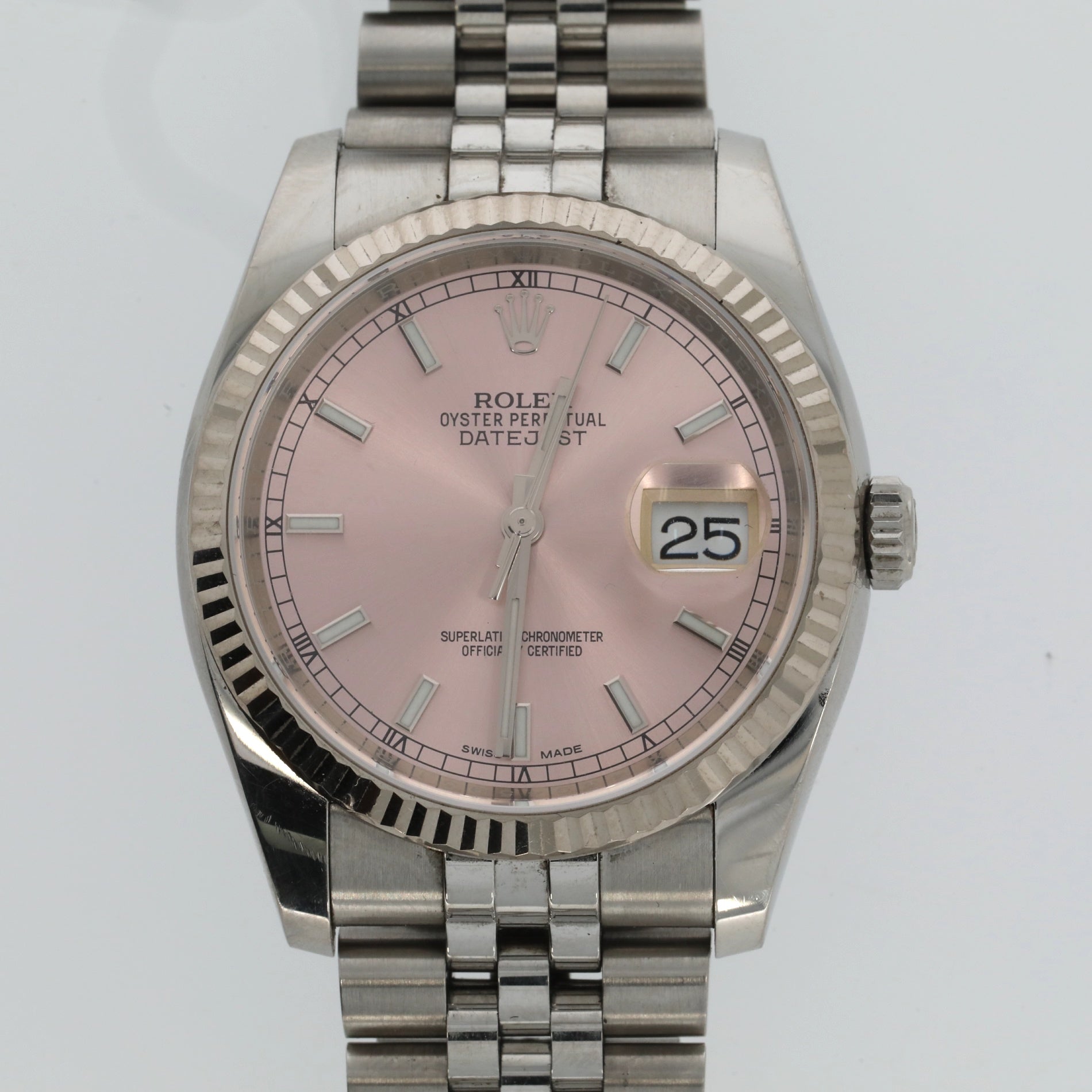 ROLEX Datejust, steel wristwatch, circa 2010