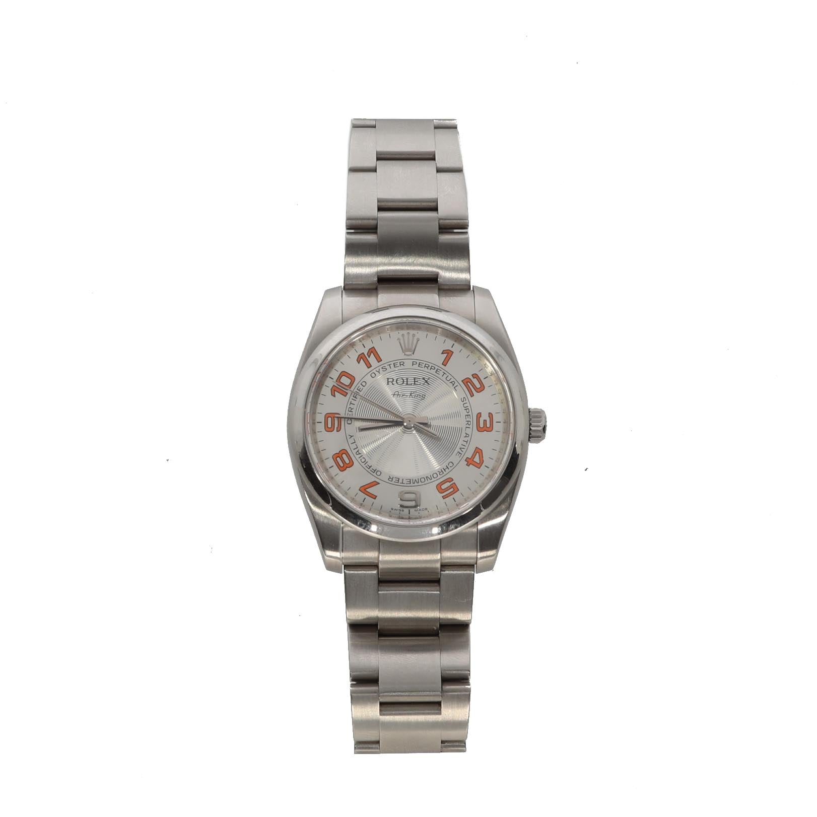 ROLEX Air King Automatic Stainless Steel Mens Watch Oyster Perpetual