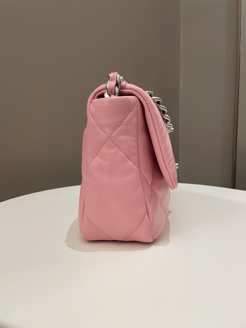 Chanel 19 Flap Bag Pink Lambskin