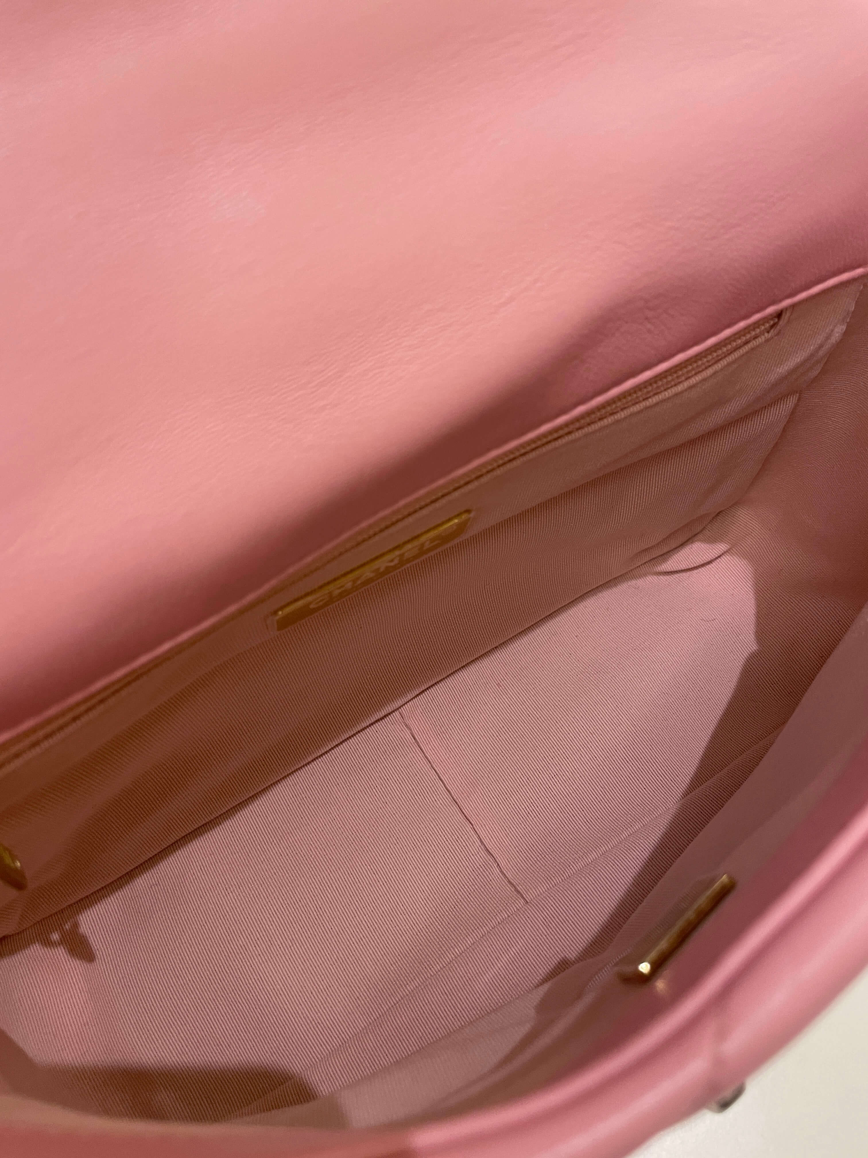 Chanel 19 Flap Bag Pink Lambskin