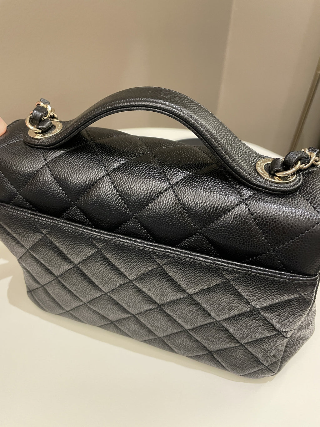 Chanel Business Affinity Flap Black Caviar
