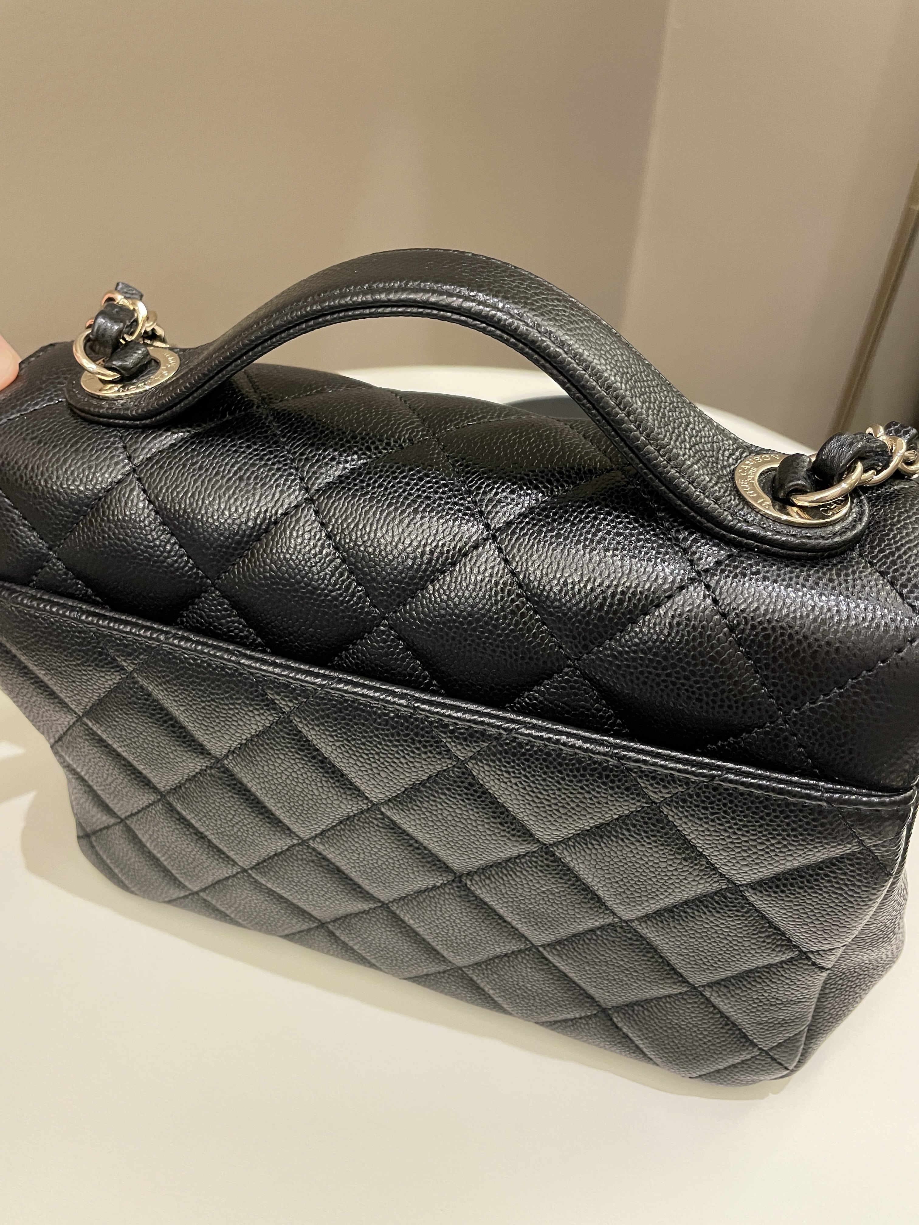 Chanel Business Affinity Flap Black Caviar