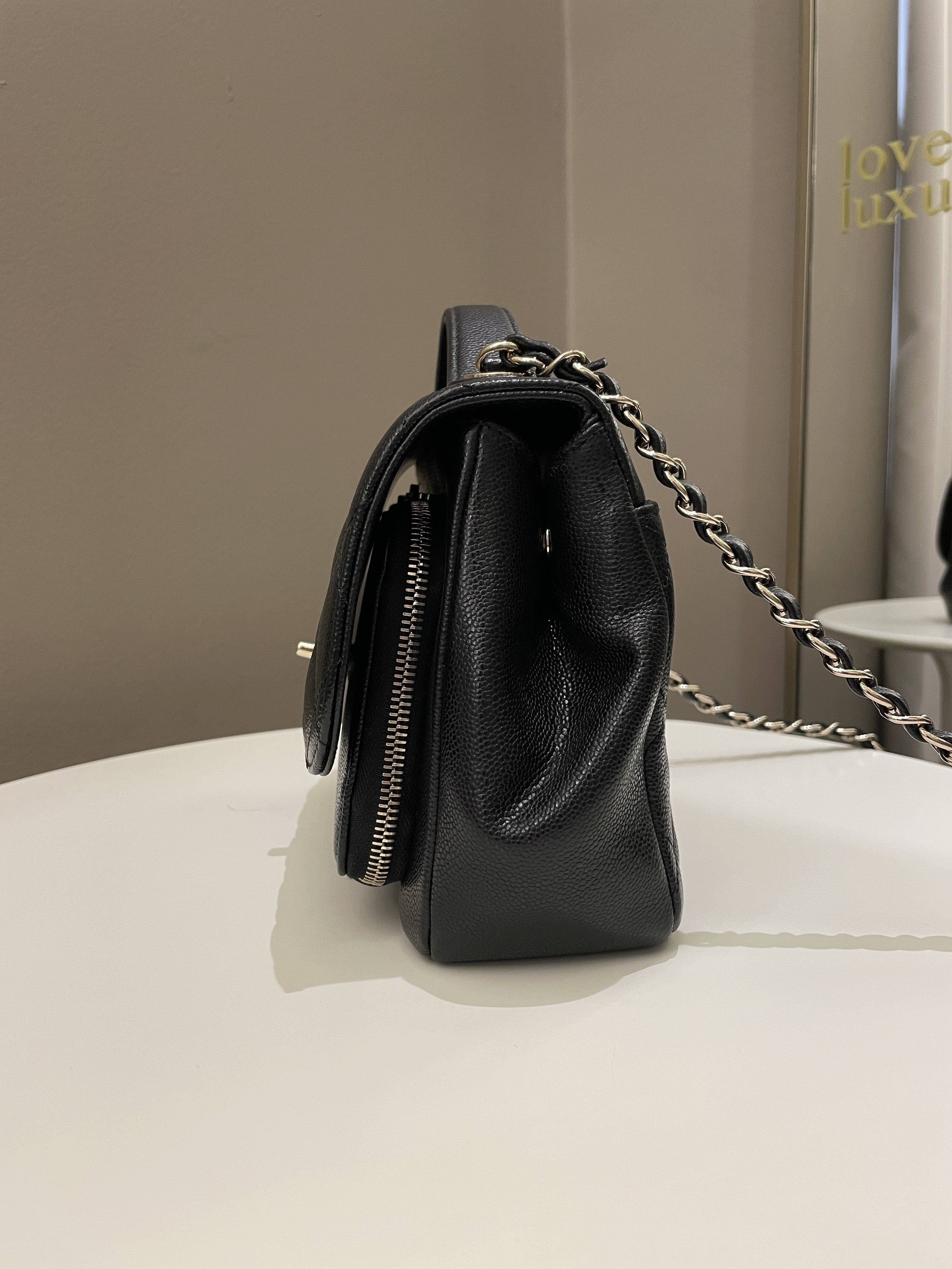 Chanel Business Affinity Flap Black Caviar