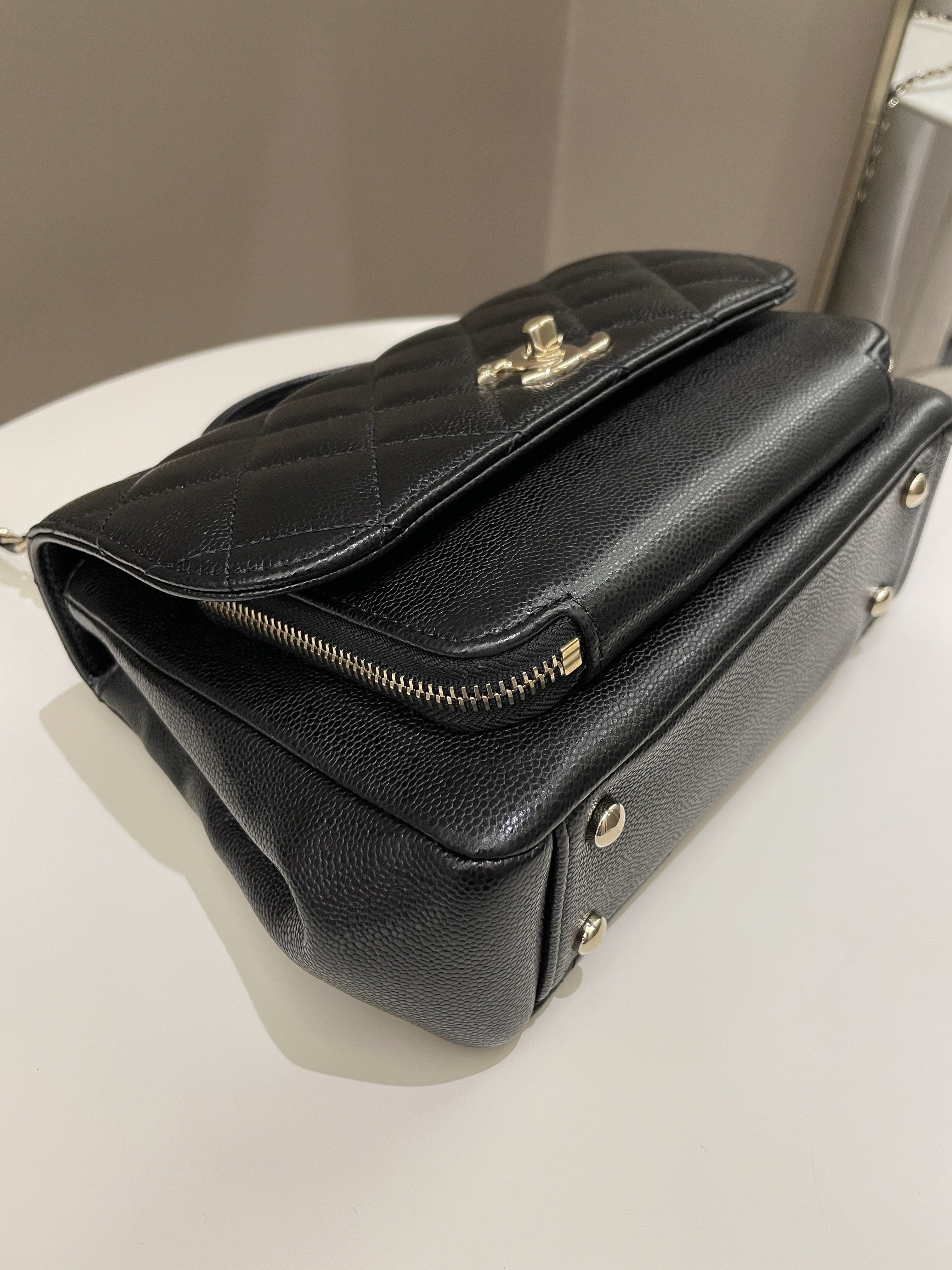 Chanel Business Affinity Flap Black Caviar
