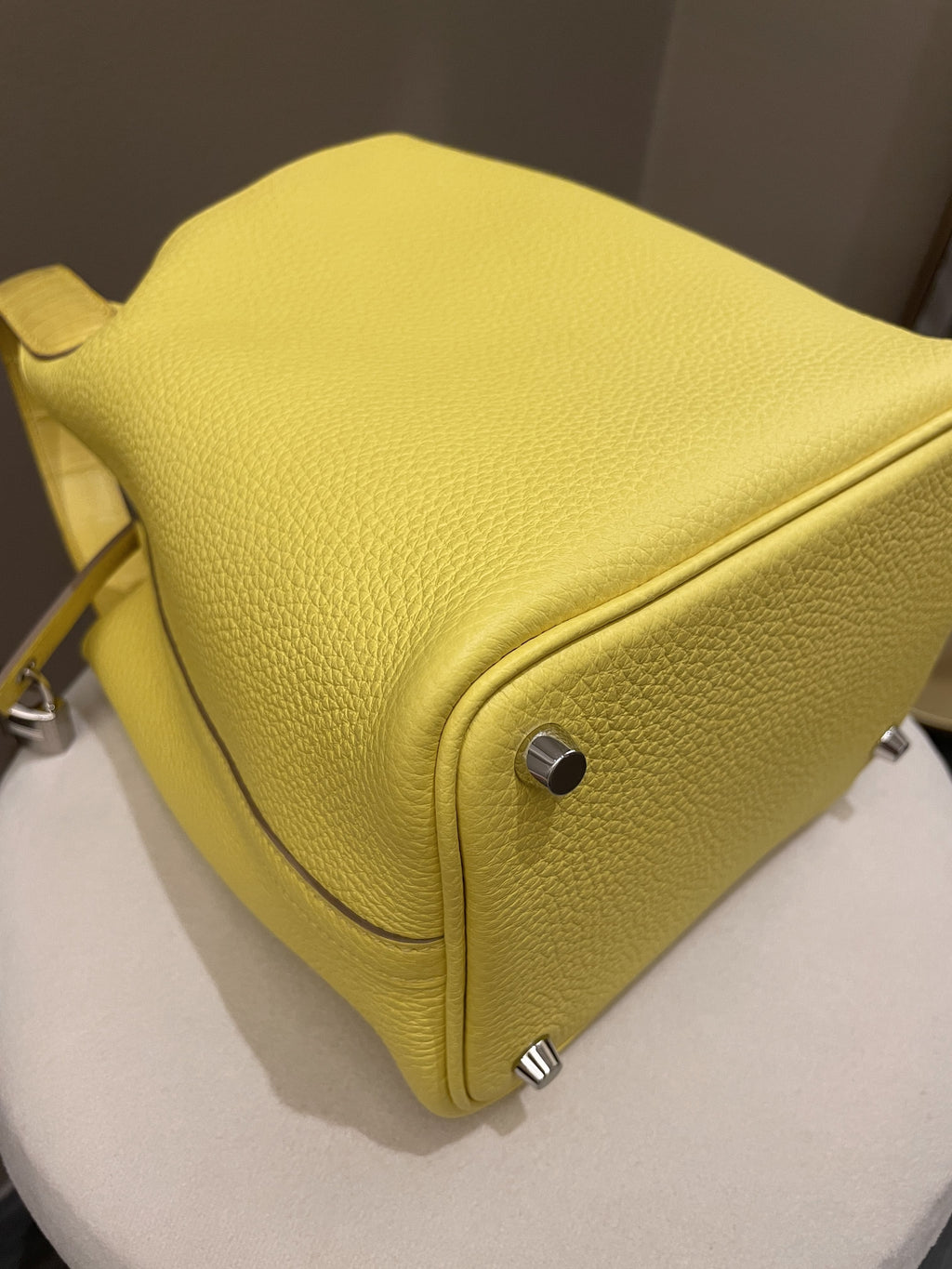 Hermes Picotin 18 Touch bag Lime / Mimosa
