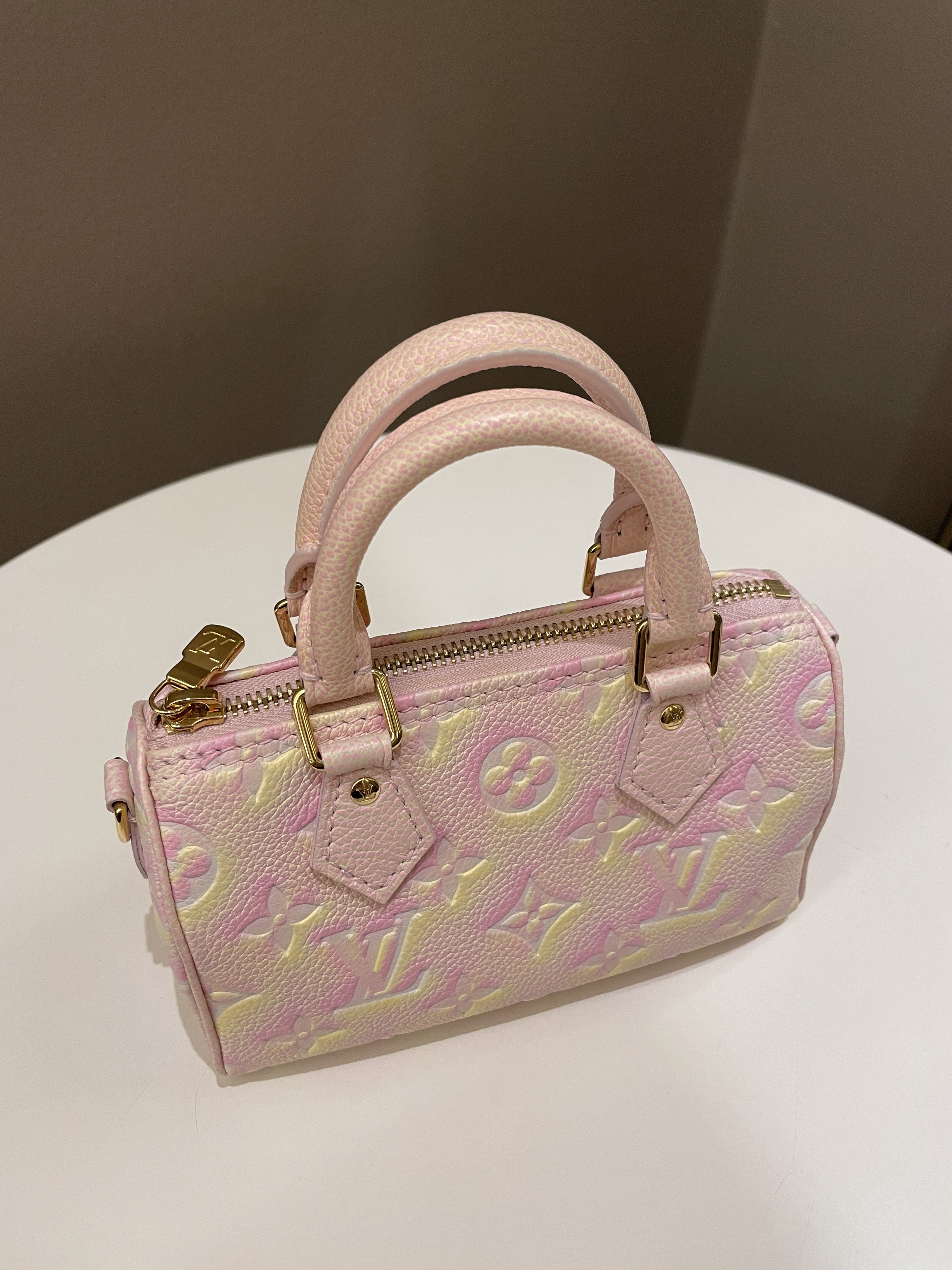 Louis Vuitton Nano Speedy Stardust Monogram Empreinte
