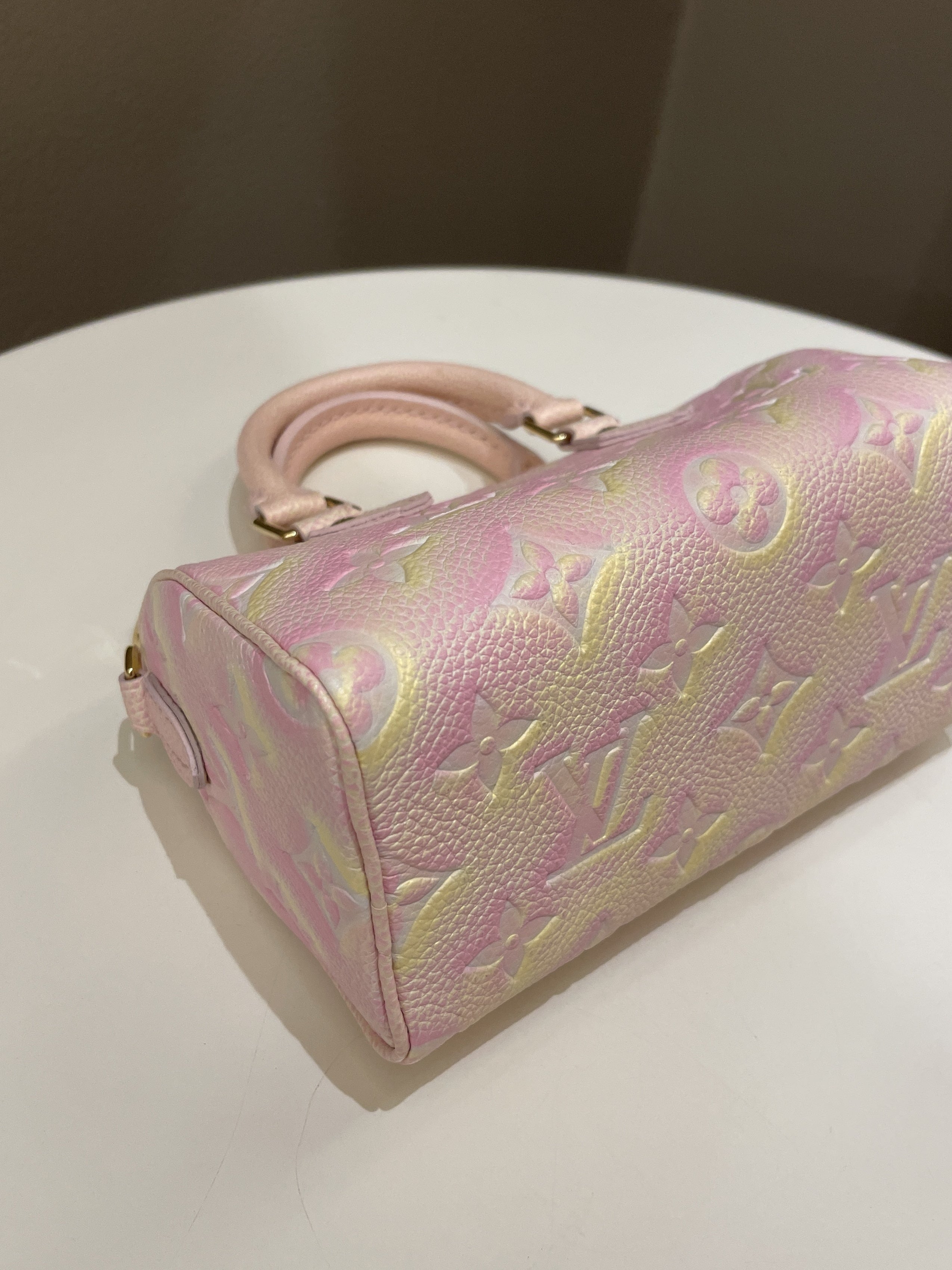 Louis Vuitton Nano Speedy Stardust Monogram Empreinte