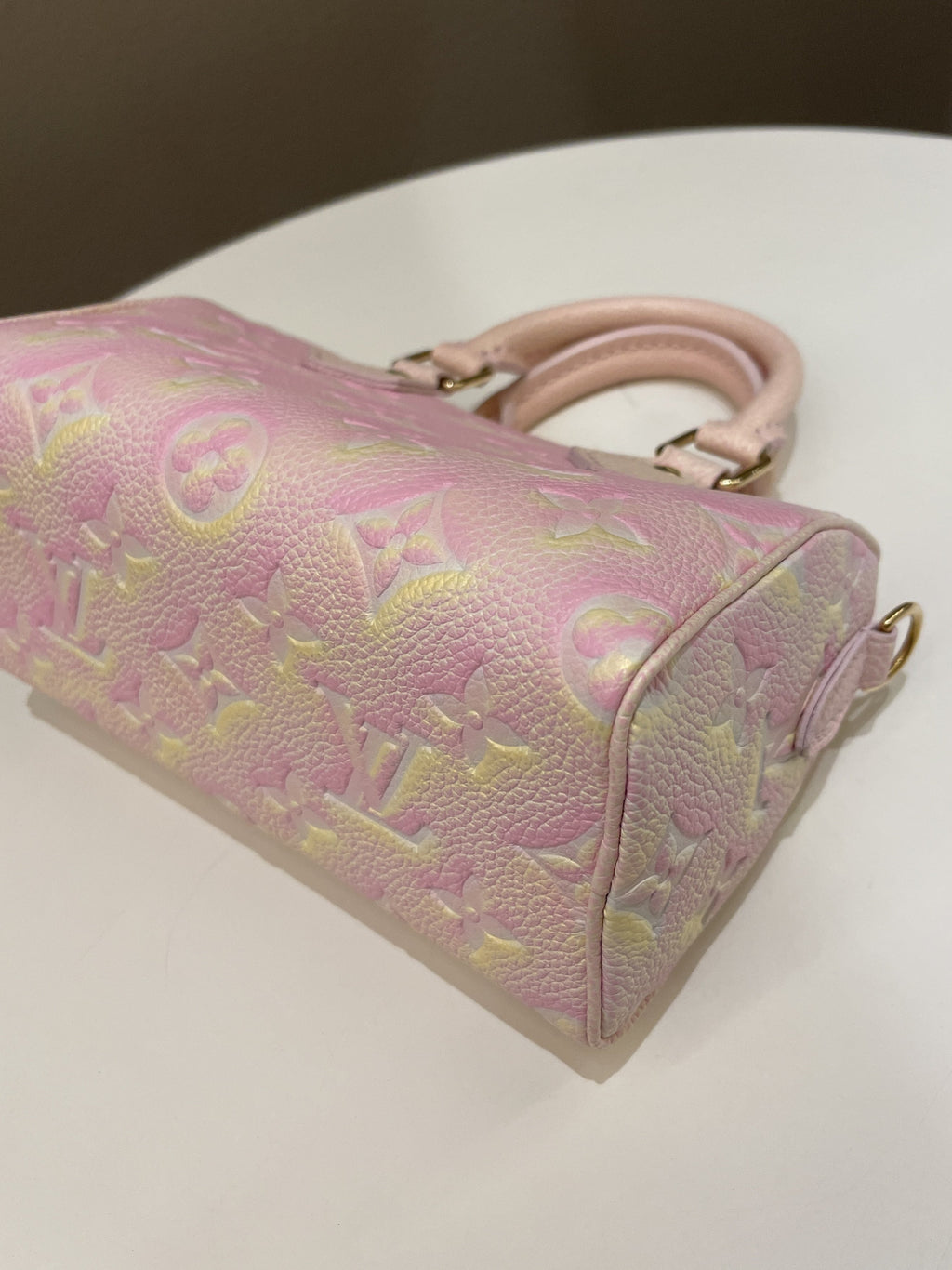 Louis Vuitton Nano Speedy Stardust Monogram Empreinte