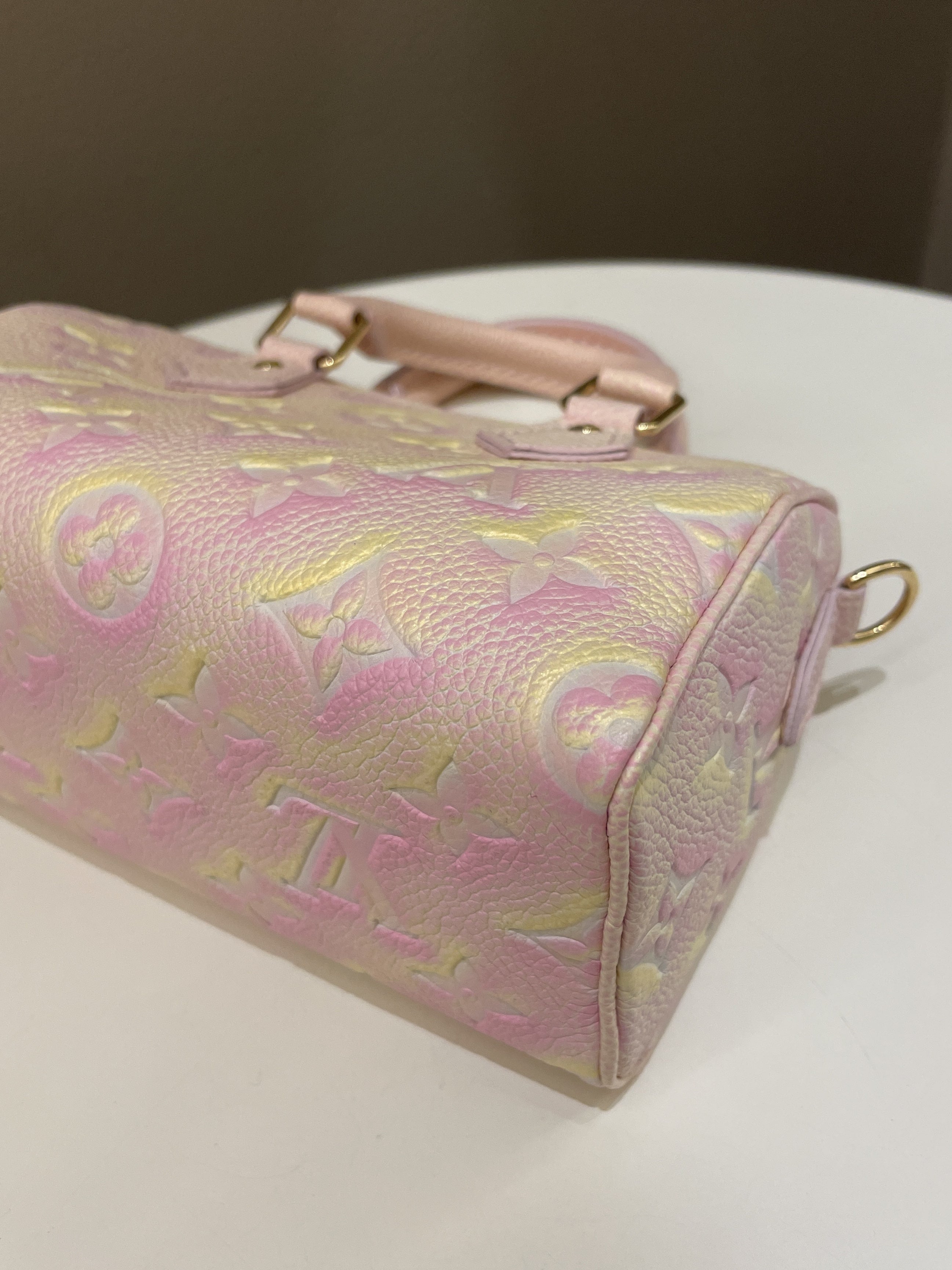 Louis Vuitton Nano Speedy Stardust Monogram Empreinte