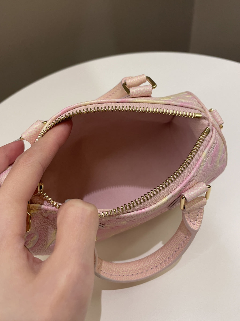 Louis Vuitton Nano Speedy Stardust Monogram Empreinte