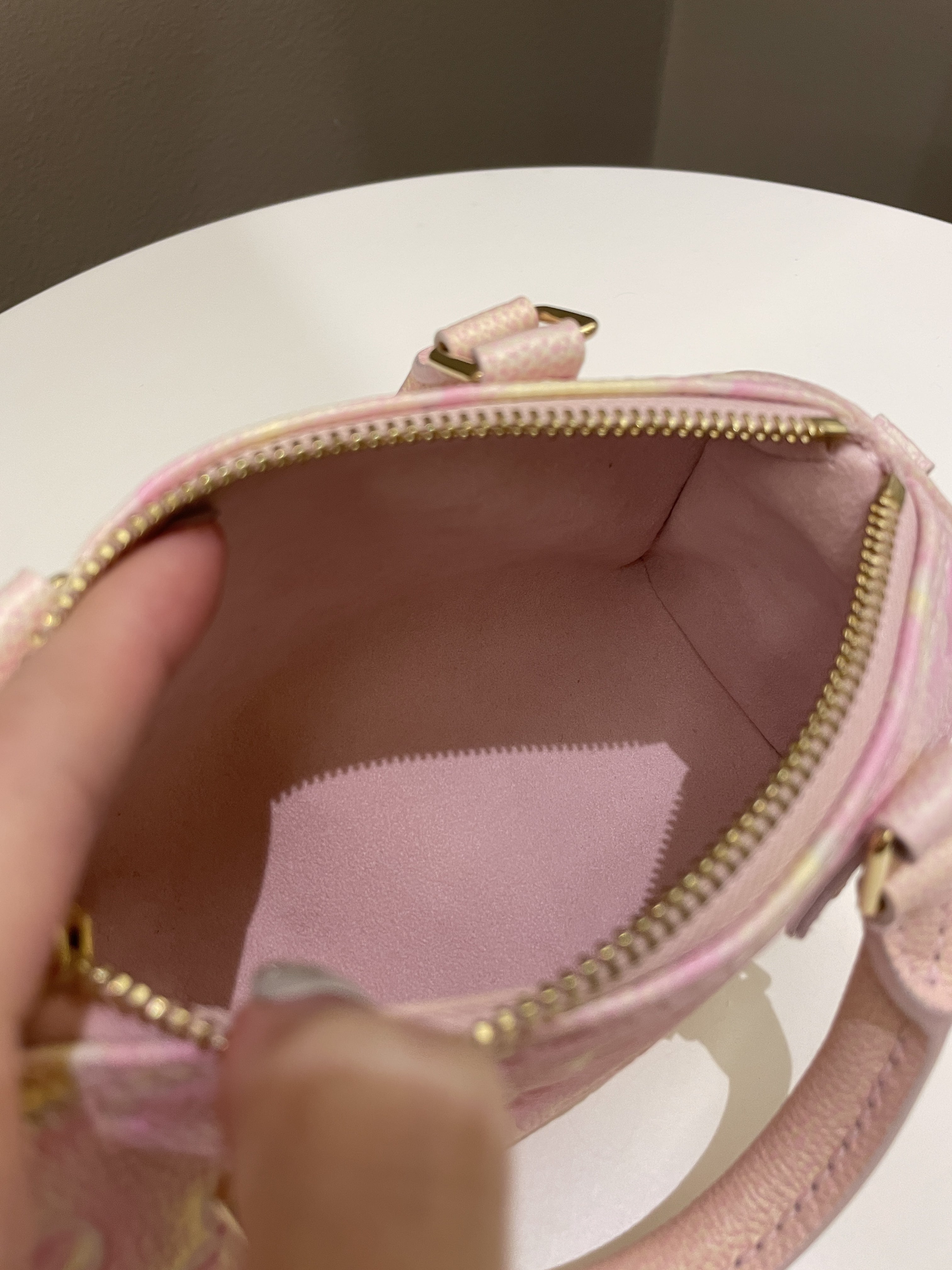 Louis Vuitton Nano Speedy Stardust Monogram Empreinte